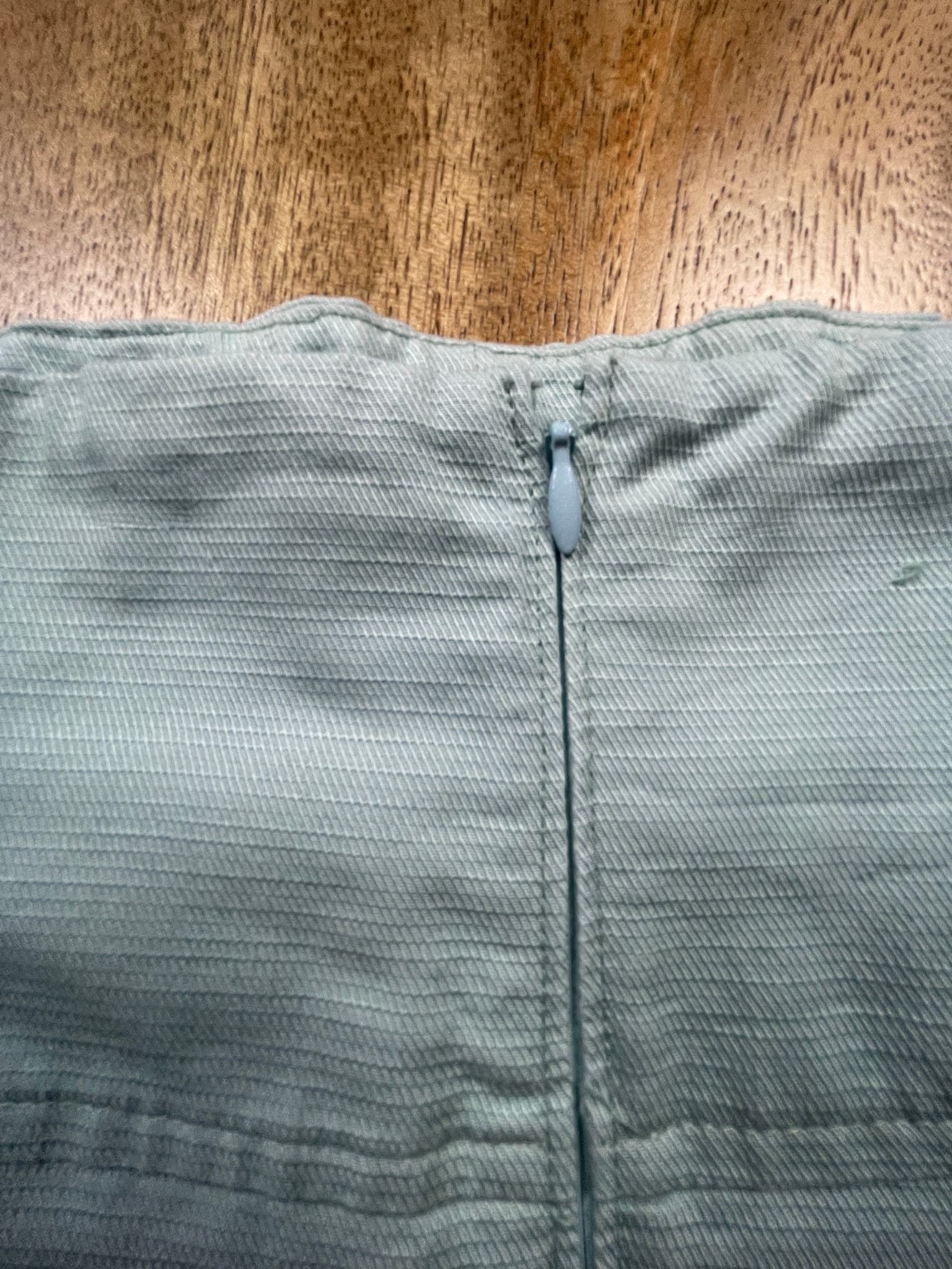 Suite 62 Boutique Pencil Skirt Textured Light Blue Women's 10 — photo 4 of 6