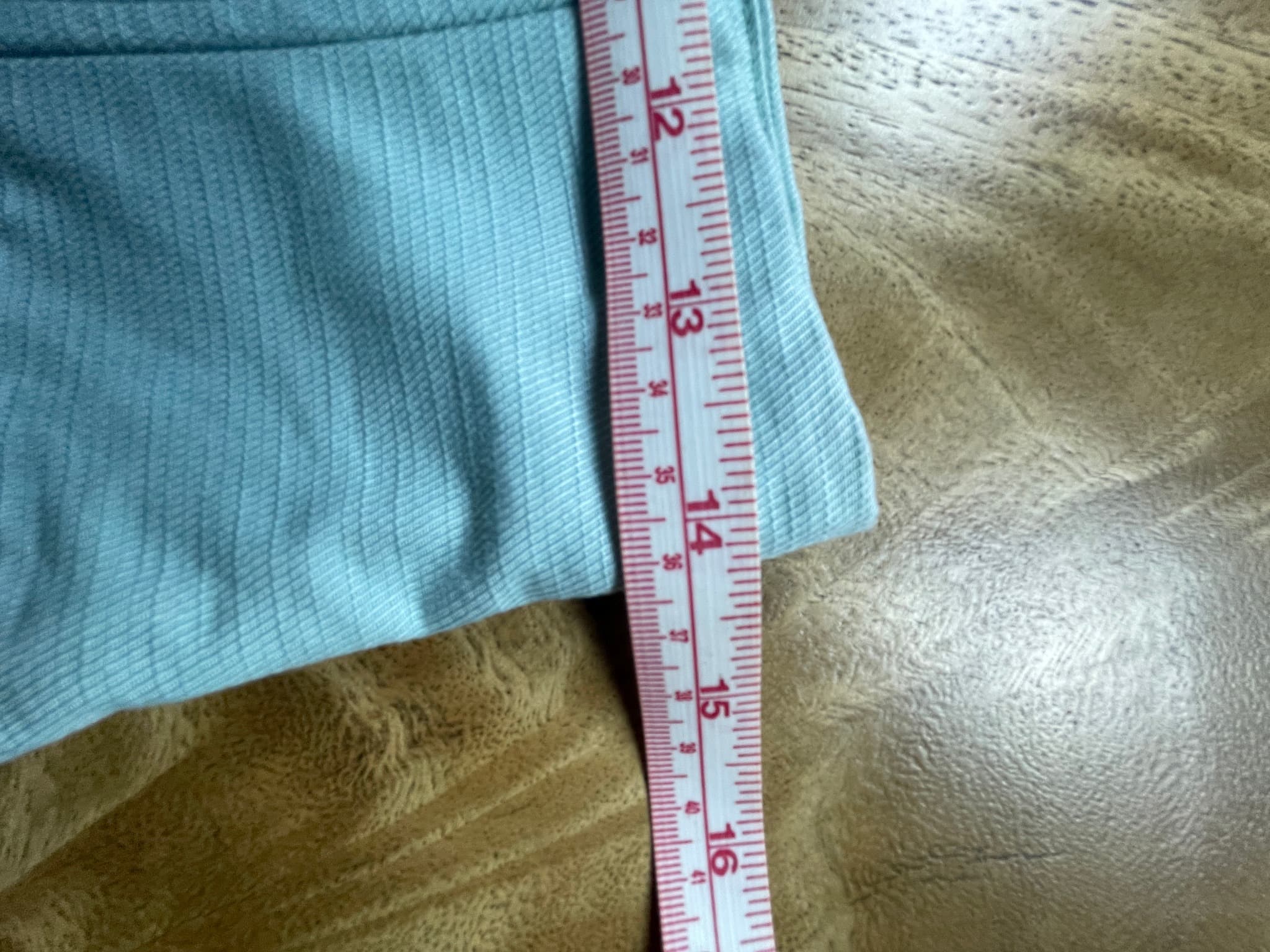 Suite 62 Boutique Pencil Skirt Textured Light Blue Women's 10 — photo 5 of 6