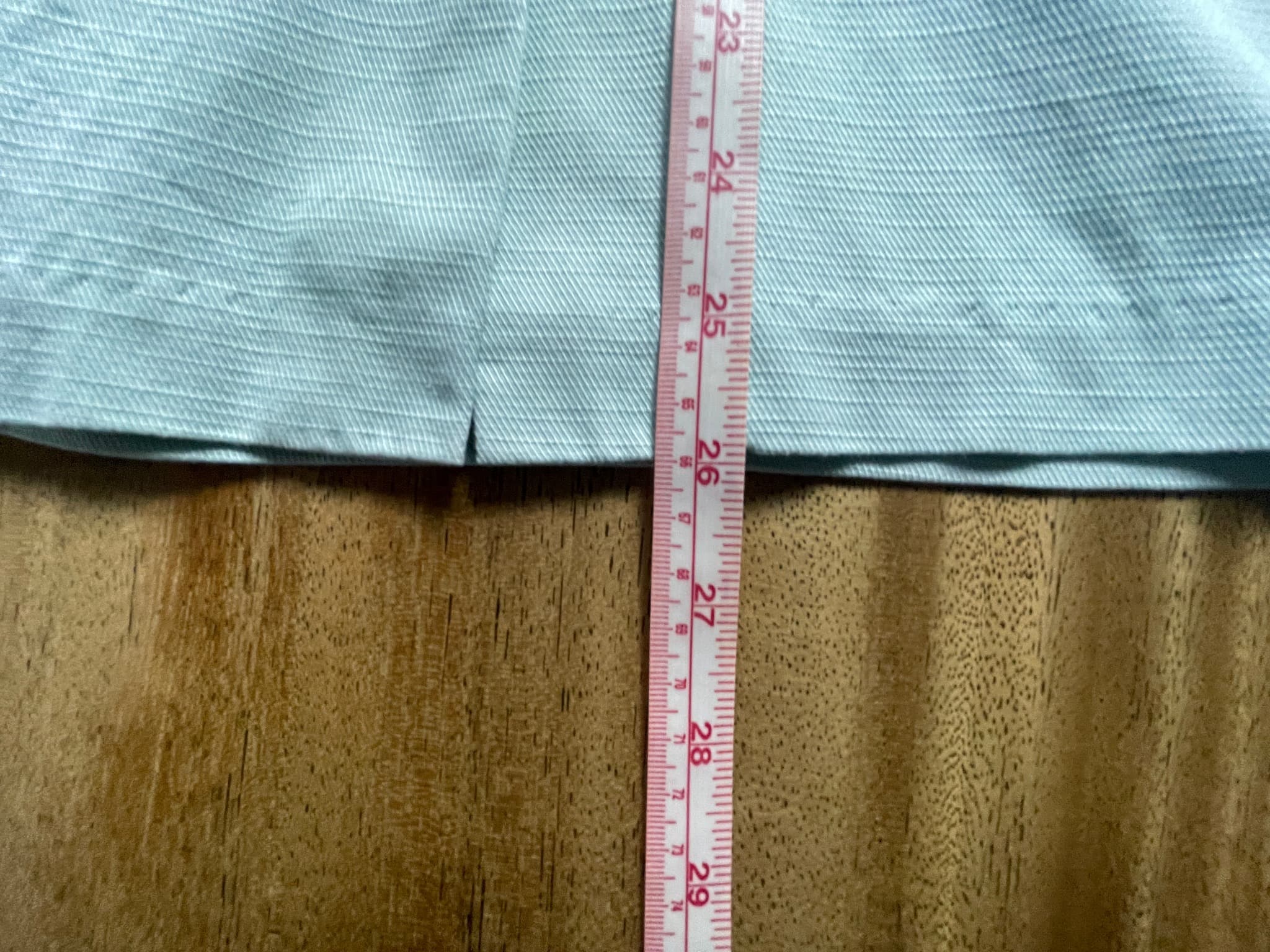 Suite 62 Boutique Pencil Skirt Textured Light Blue Women's 10 — photo 6 of 6