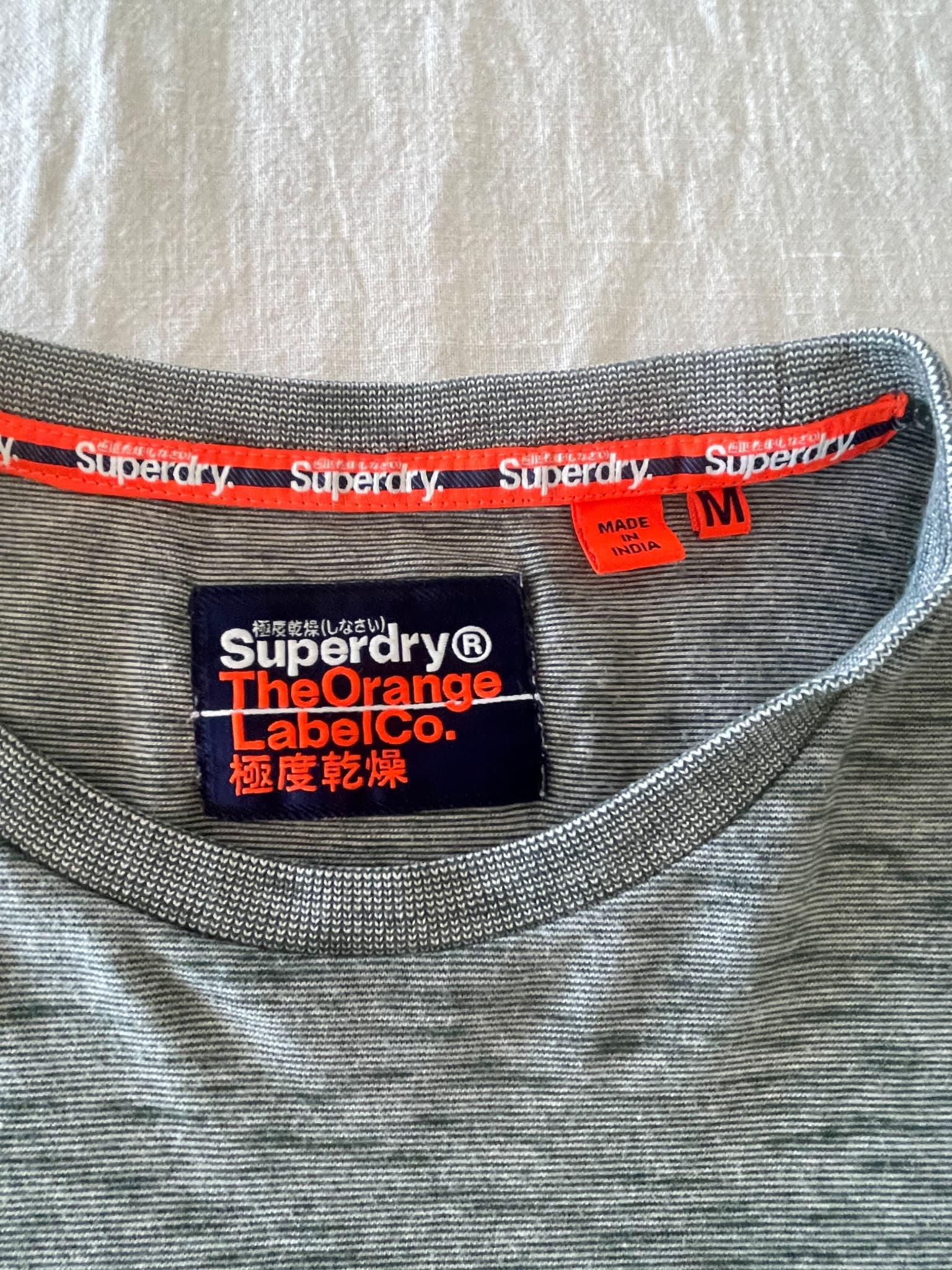 Superdry Men's Vintage Logo T-Shirt Grey Marl Size M — photo 2 of 6