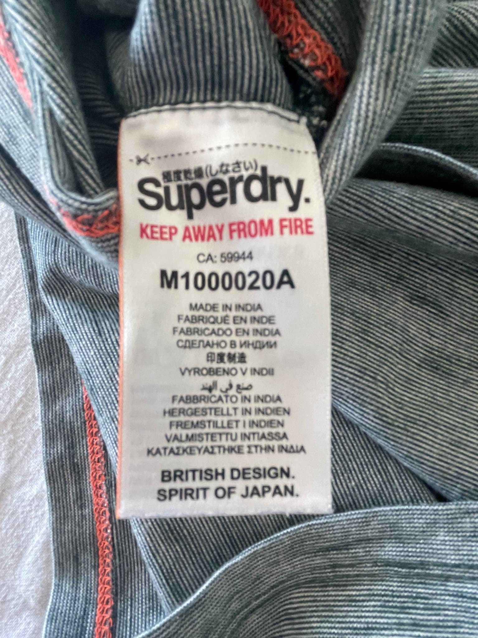 Superdry Men's Vintage Logo T-Shirt Grey Marl Size M — photo 6 of 6