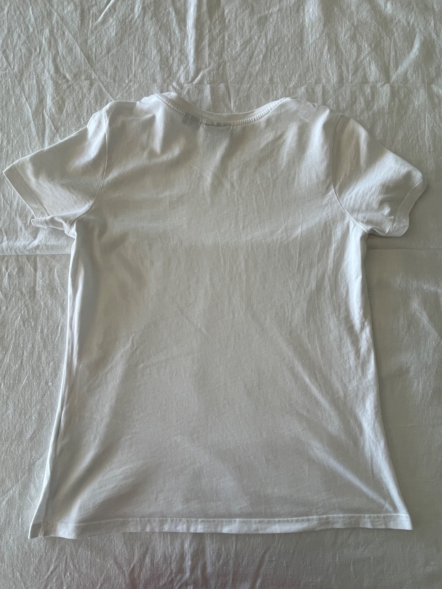 Superdry Women's White T-Shirt With Rainbow Logo Graphic — photo 4 of 5
