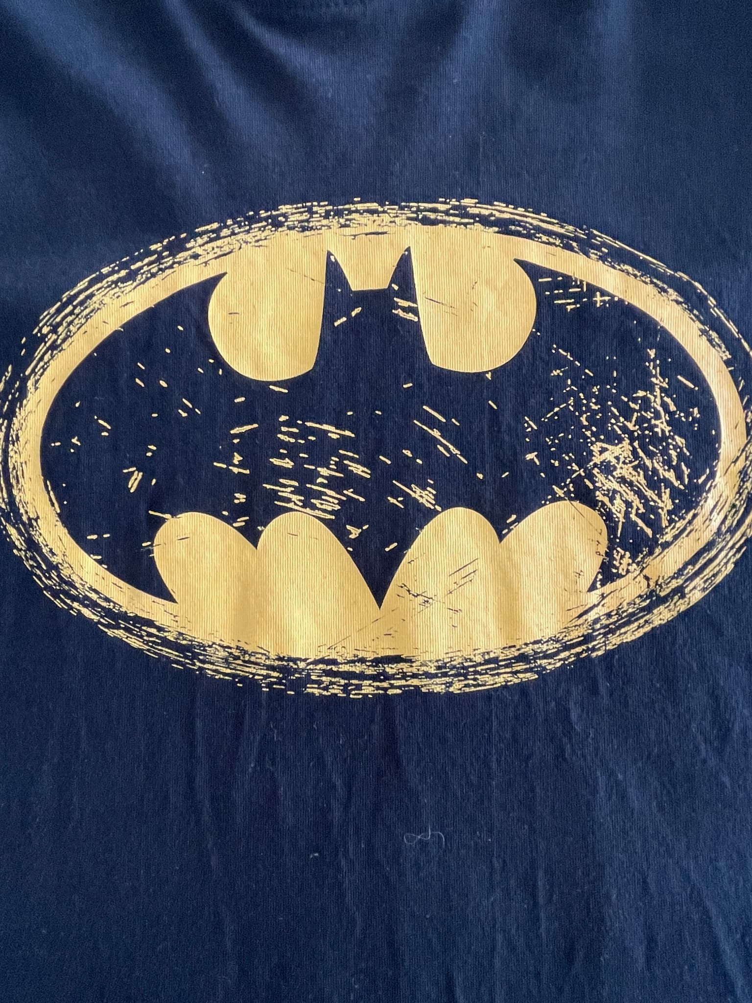 The Souled Store Batman Distressed Logo T-Shirt Black Men's XL — photo 2 of 6