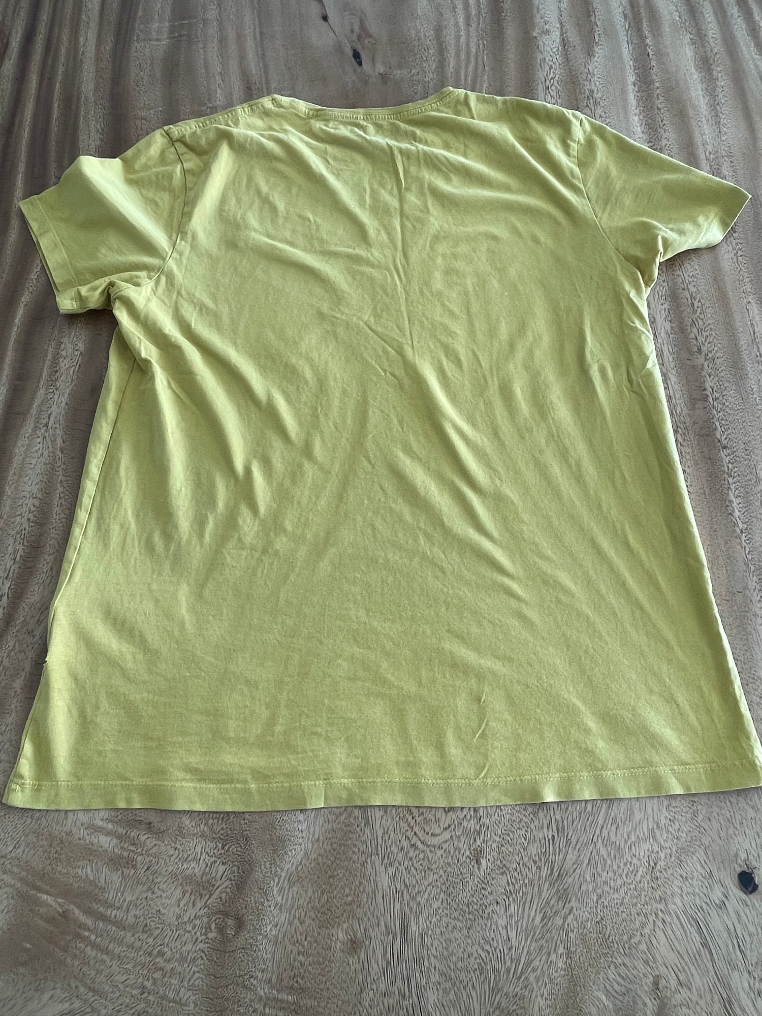 Timberland Logo T-Shirt Graphic Print Yellow Men's L — photo 5 of 7