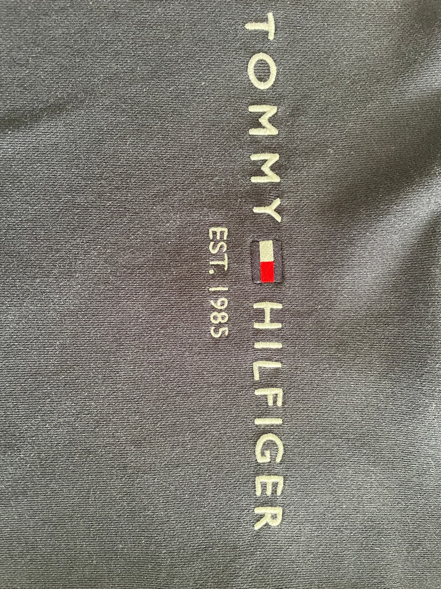 Tommy Hilfiger Est. 1985 Sweatshirt Embroidered Logo Navy Blue Unisex S — photo 3 of 10