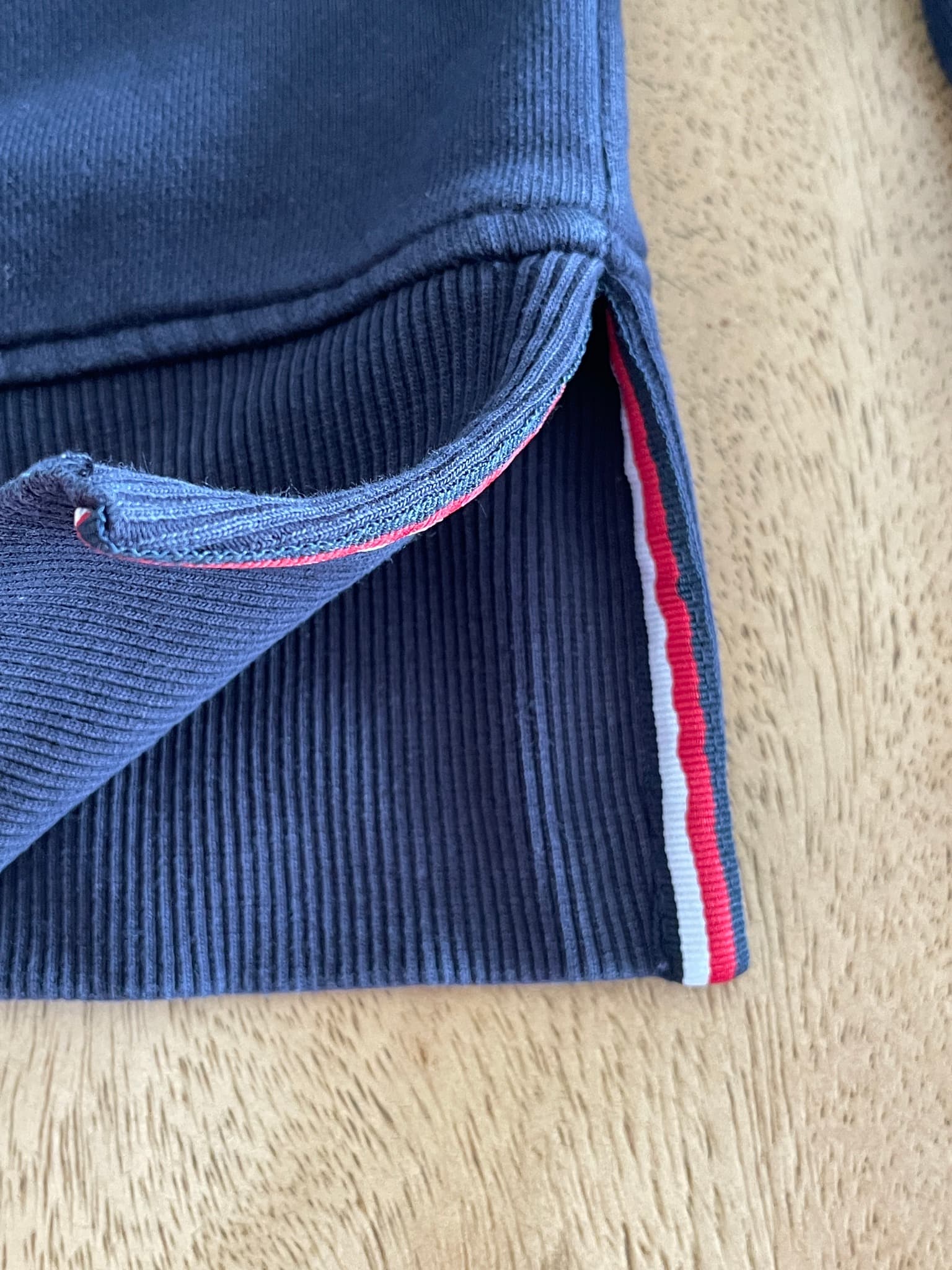 Tommy Hilfiger Est. 1985 Sweatshirt Embroidered Logo Navy Blue Unisex S — photo 6 of 10