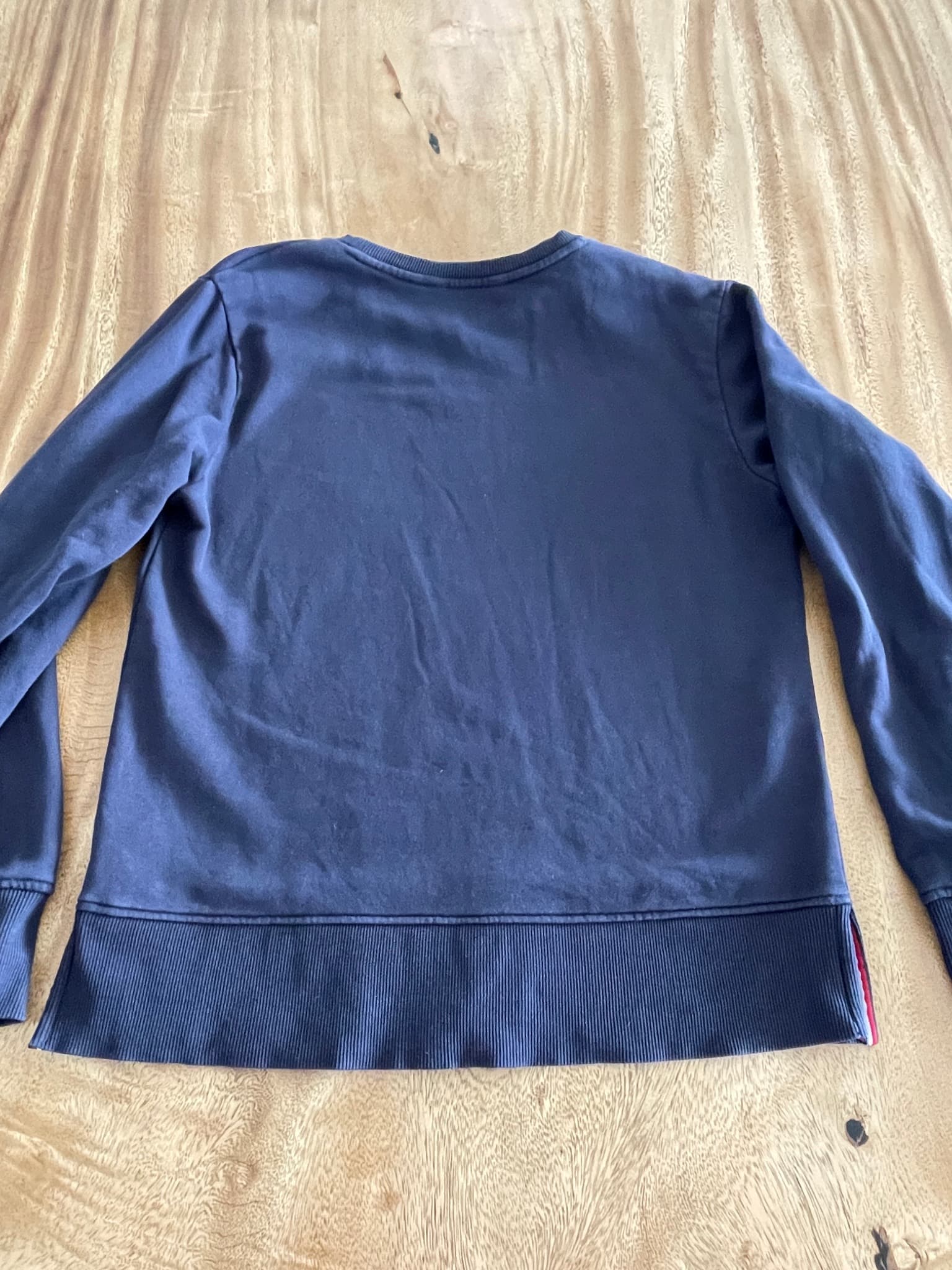 Tommy Hilfiger Est. 1985 Sweatshirt Embroidered Logo Navy Blue Unisex S — photo 7 of 10
