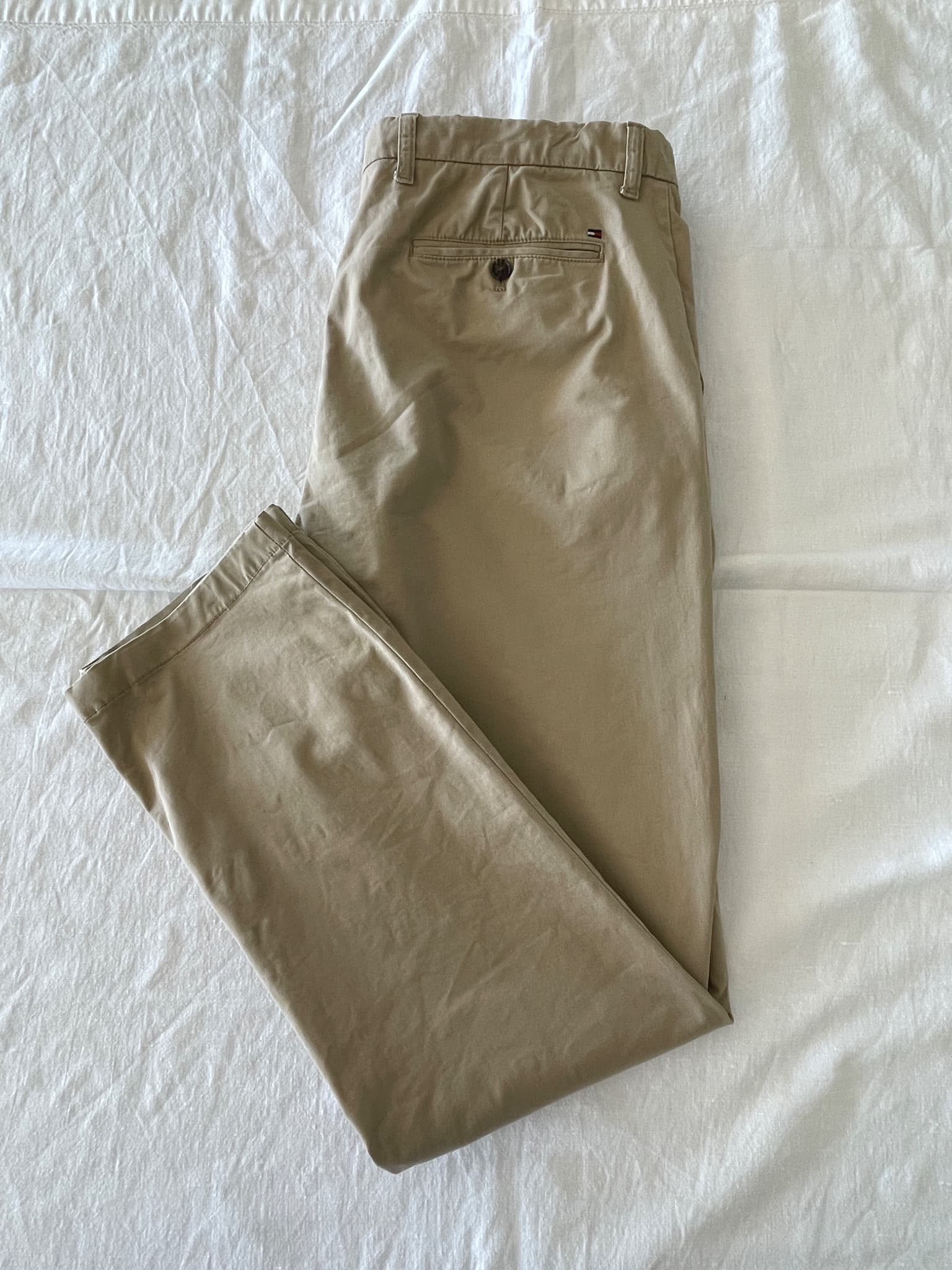 Tommy Hilfiger Men's Slim Fit Chino Pants Tan Size 36 — photo 1 of 7