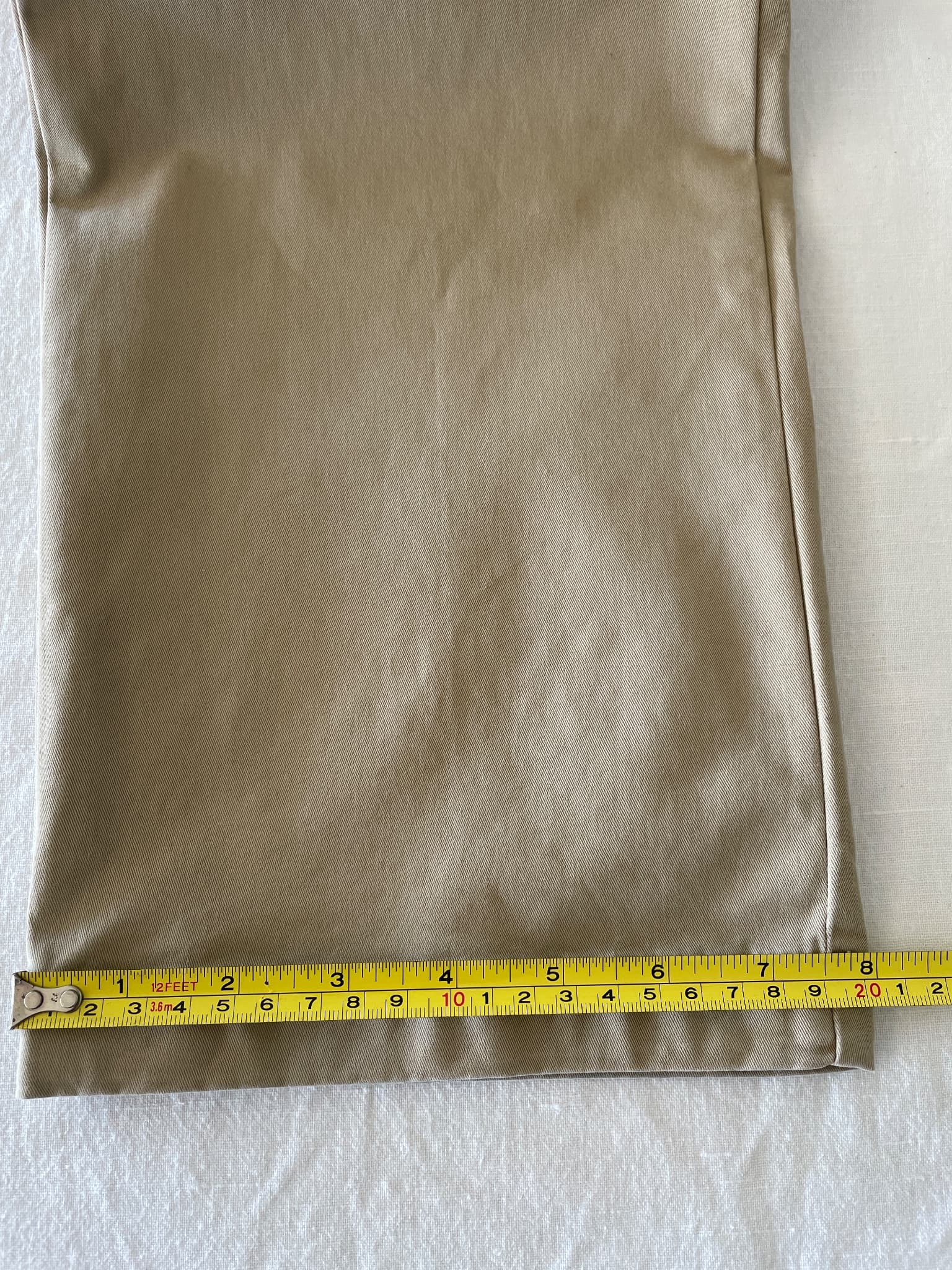 Tommy Hilfiger Men's Slim Fit Chino Pants Tan Size 36 — photo 6 of 7