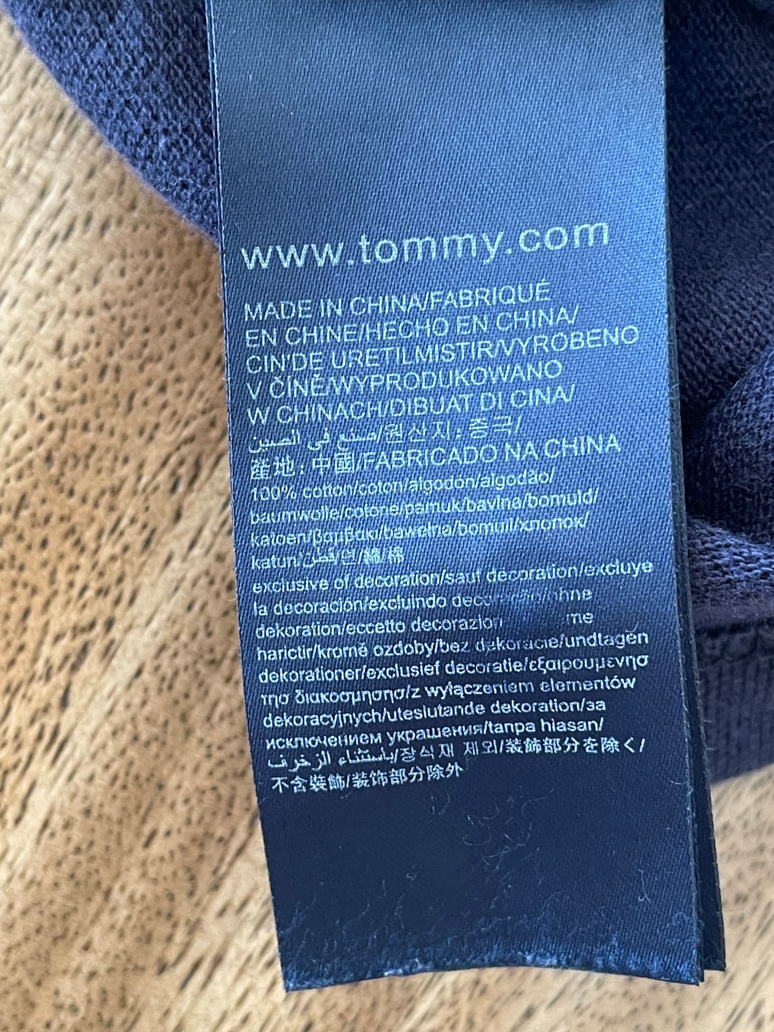 Tommy Hilfiger Polo Shirt Striped Slim Fit Navy Red White Men's XL — photo 6 of 12