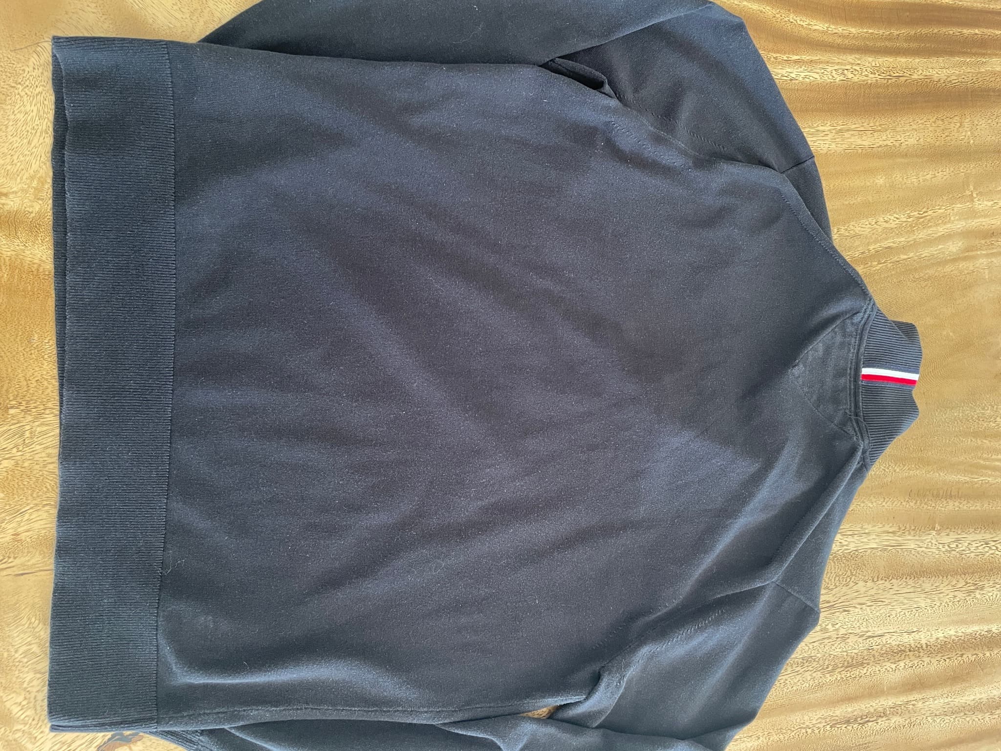 Tommy Hilfiger Quarter-Zip Mock Neck Sweater The 1985 Model Black Men's L — photo 2 of 12