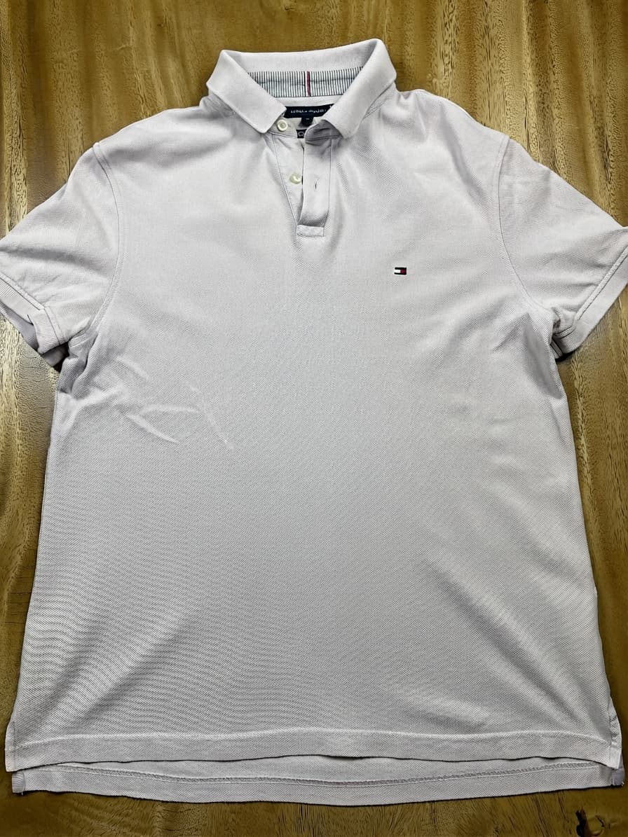 Tommy Hilfiger The 1985 Polo Shirt Regular Fit Light Purple Men's M — photo 1 of 5