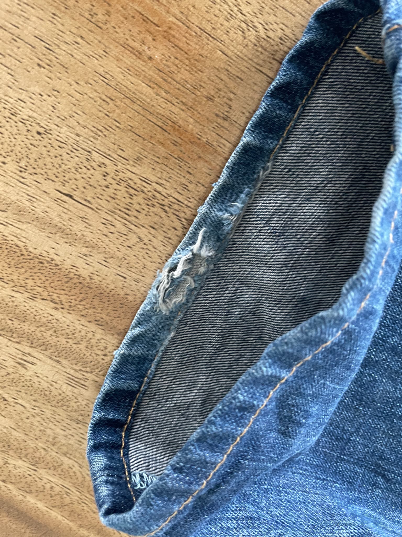 TOMMY Straight Leg Denim Jeans Blue Men's 34 — photo 12 of 14