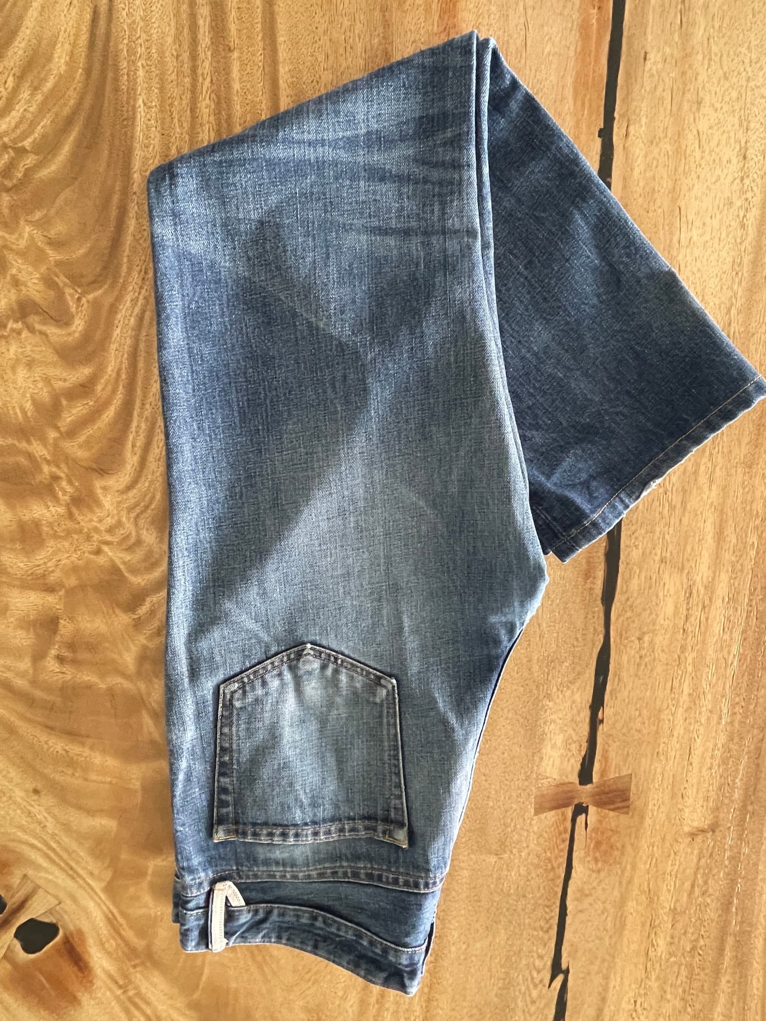 TOMMY Straight Leg Denim Jeans Blue Men's 34 — photo 13 of 14