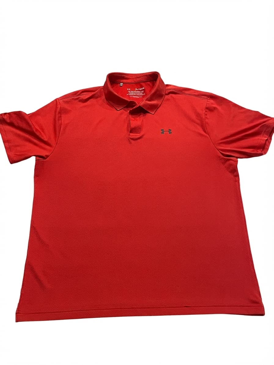 Under Armour Men's The Performance Polo Red Size XL — photo 1 of 7