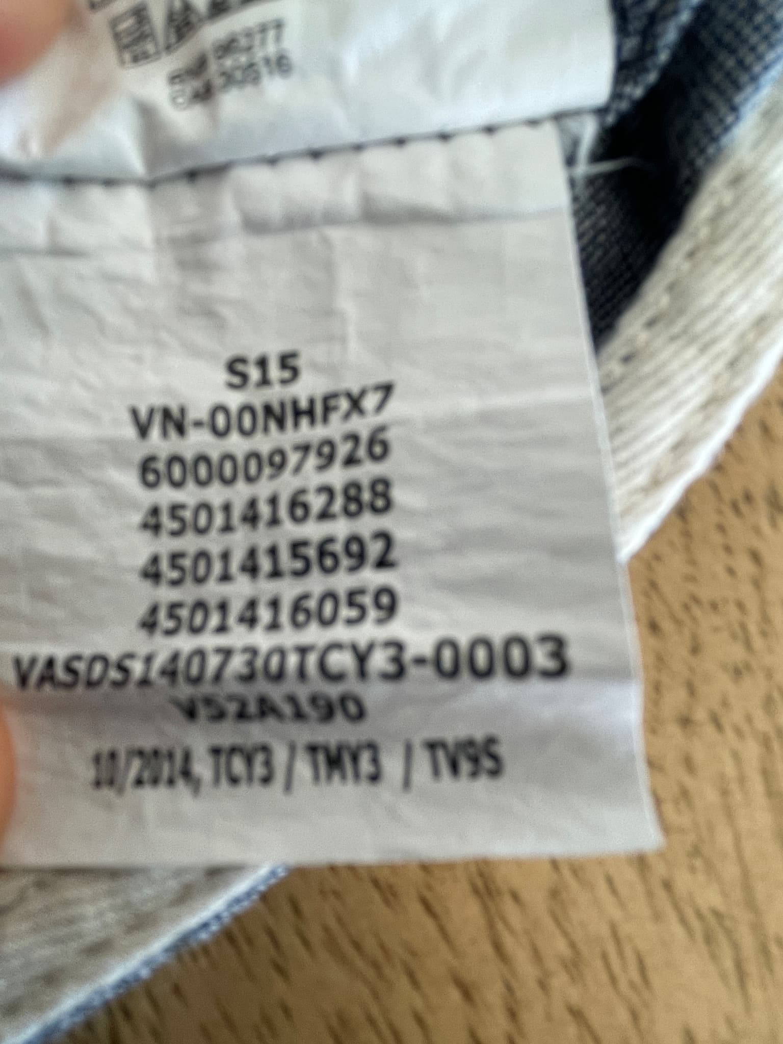Vans Long Sleeve Shirt Aztec Print Chest Pocket Blue Men's M — photo 9 of 11