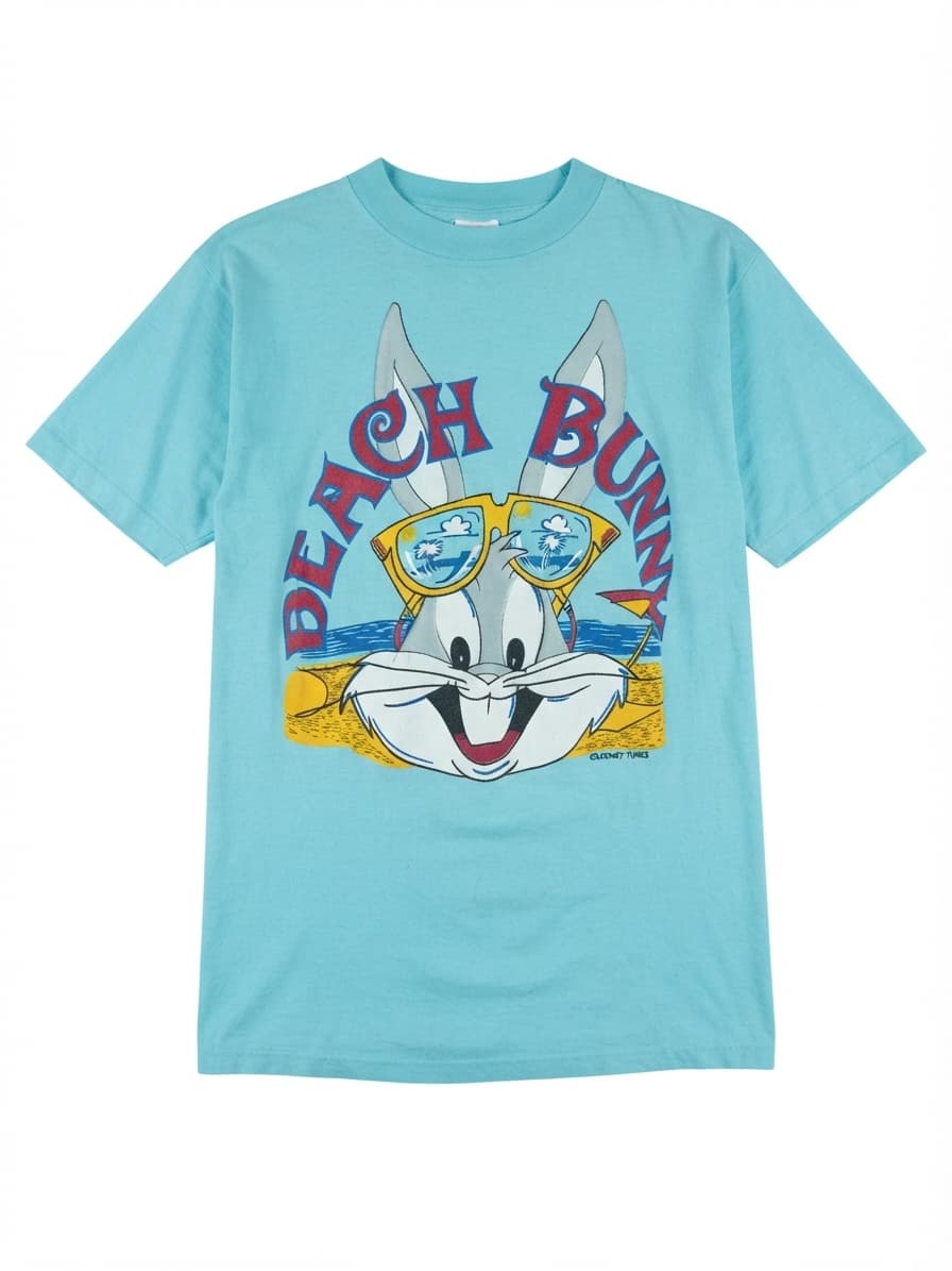 Vintage 90s Bugs Bunny Beach Bunny T-Shirt Women's Size 12 — photo 1 of 4