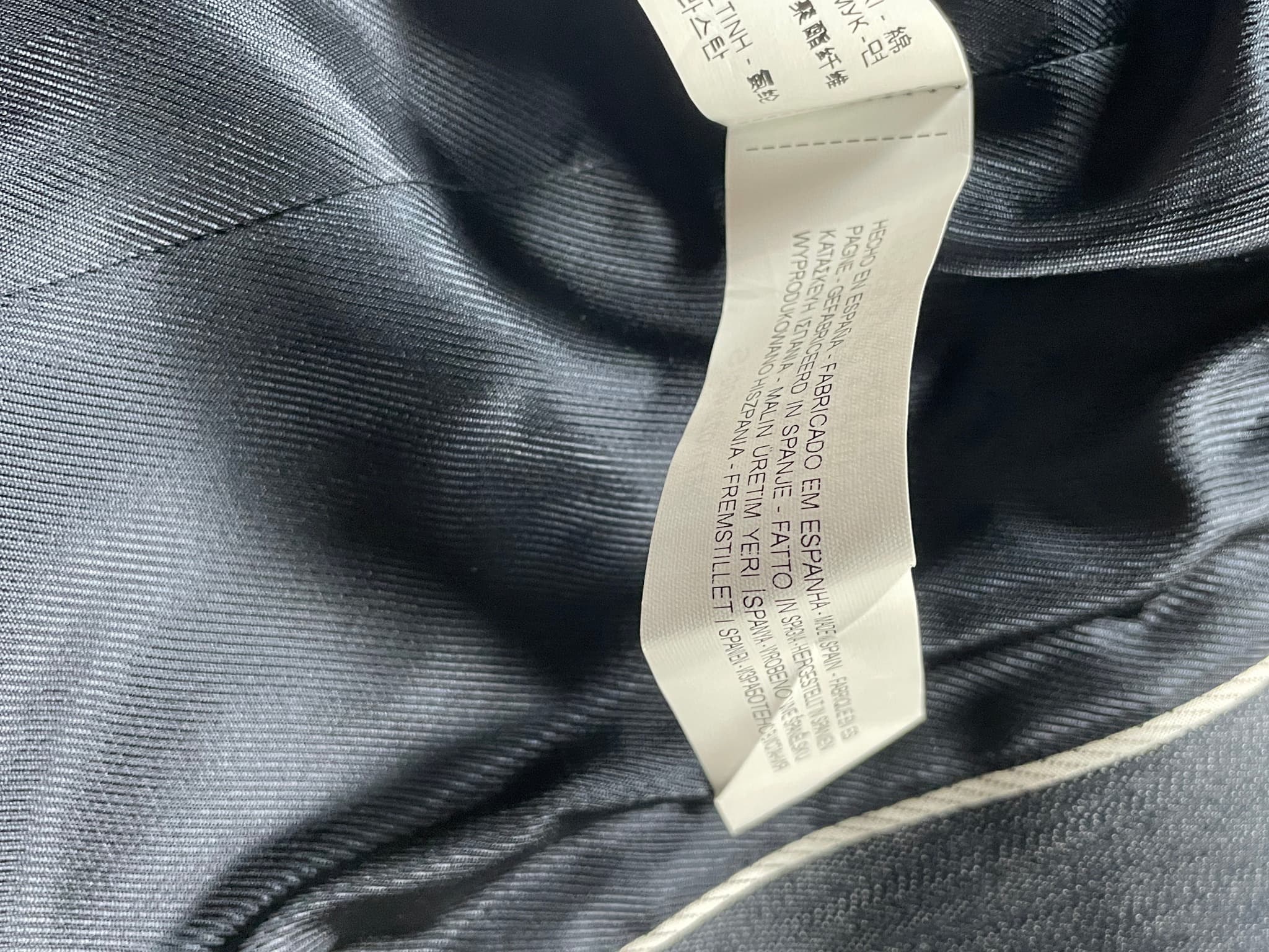 ZARA BASIC Single Button Blazer Tailored Grey Women's S — photo 3 of 8