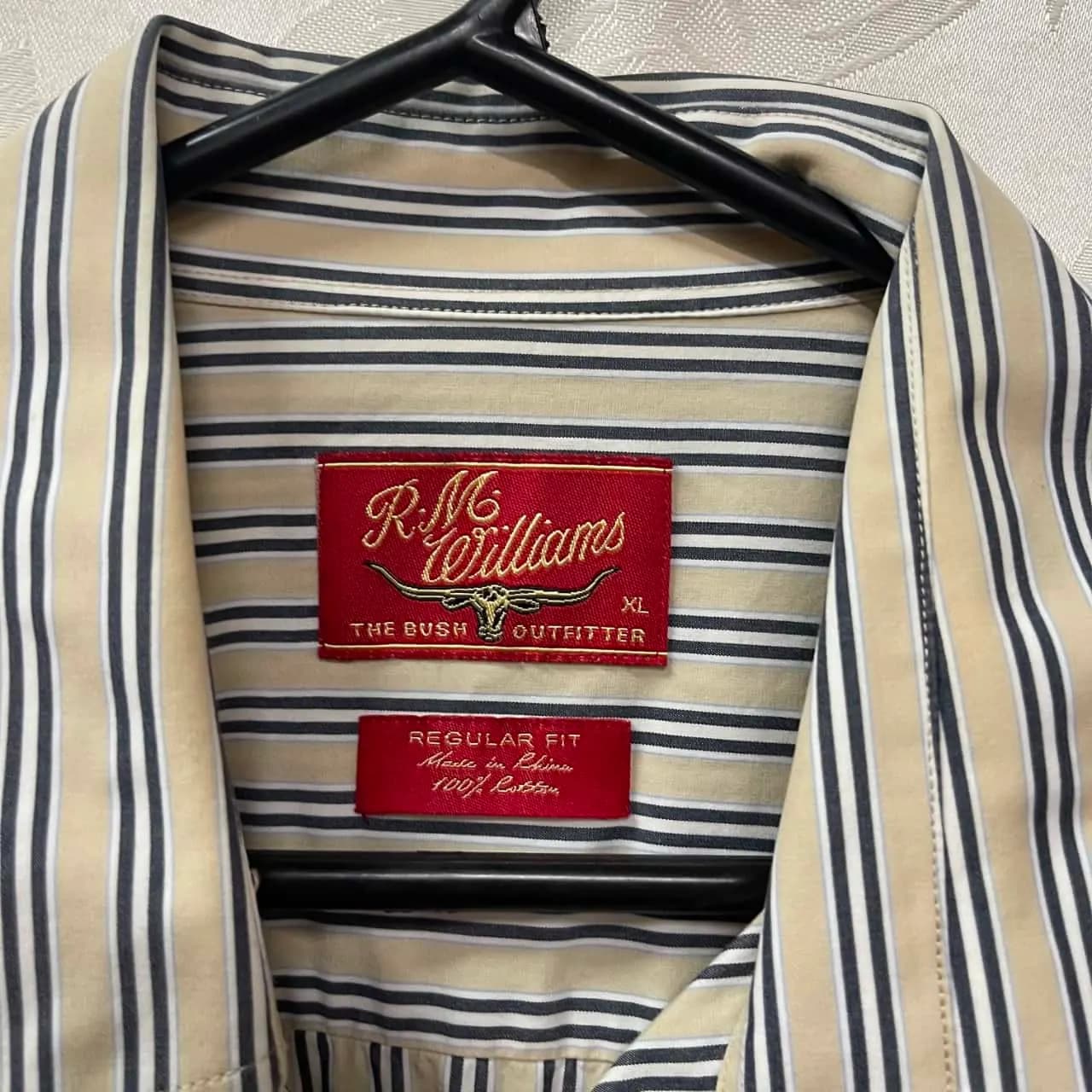 R.M. Williams Men's XL Regular Fit Long Sleeve Button Up Shirt — photo 4 of 4
