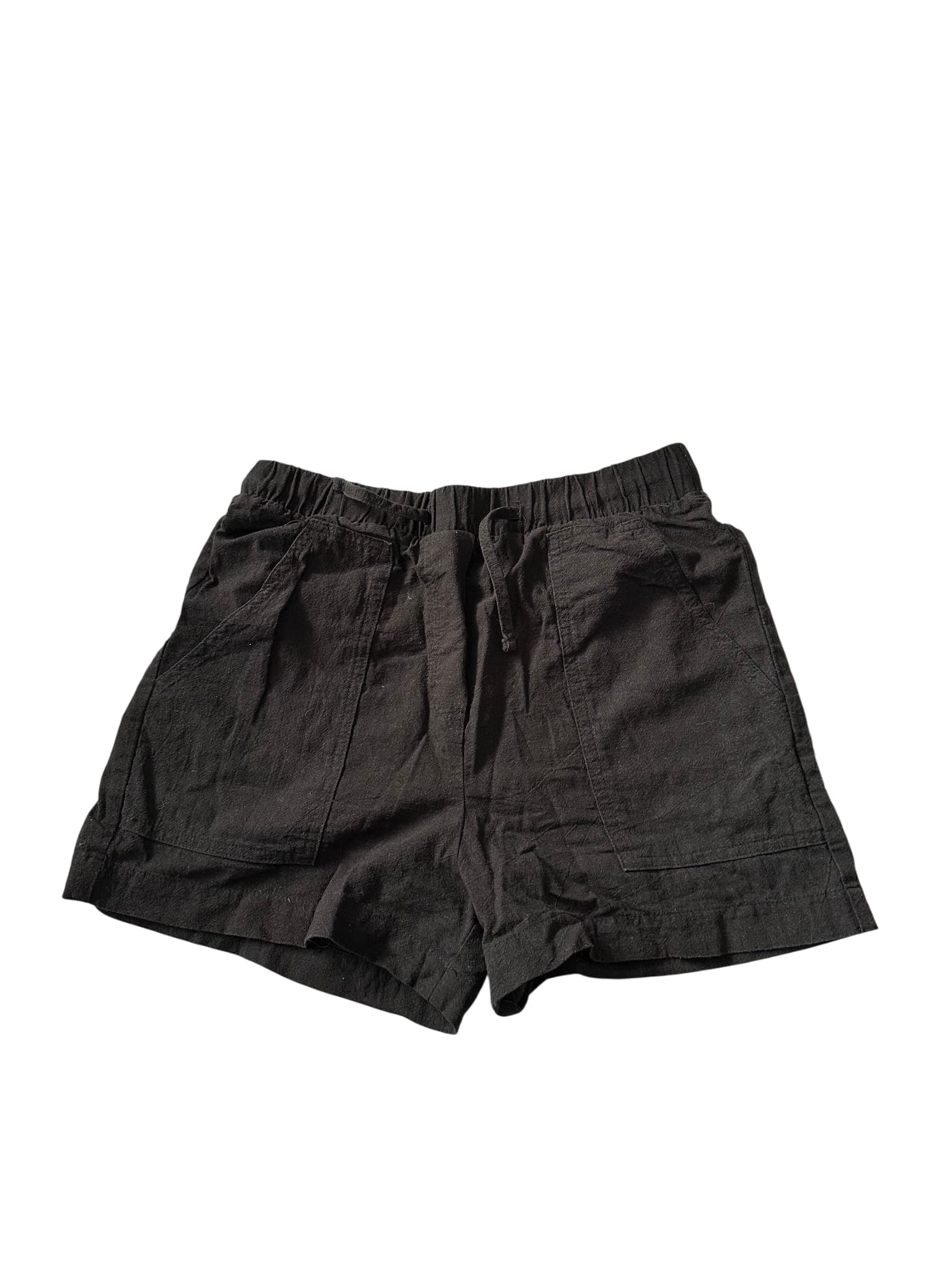 Stradivarius Black Elastic Waist Utility Shorts XS — photo 1 of 3
