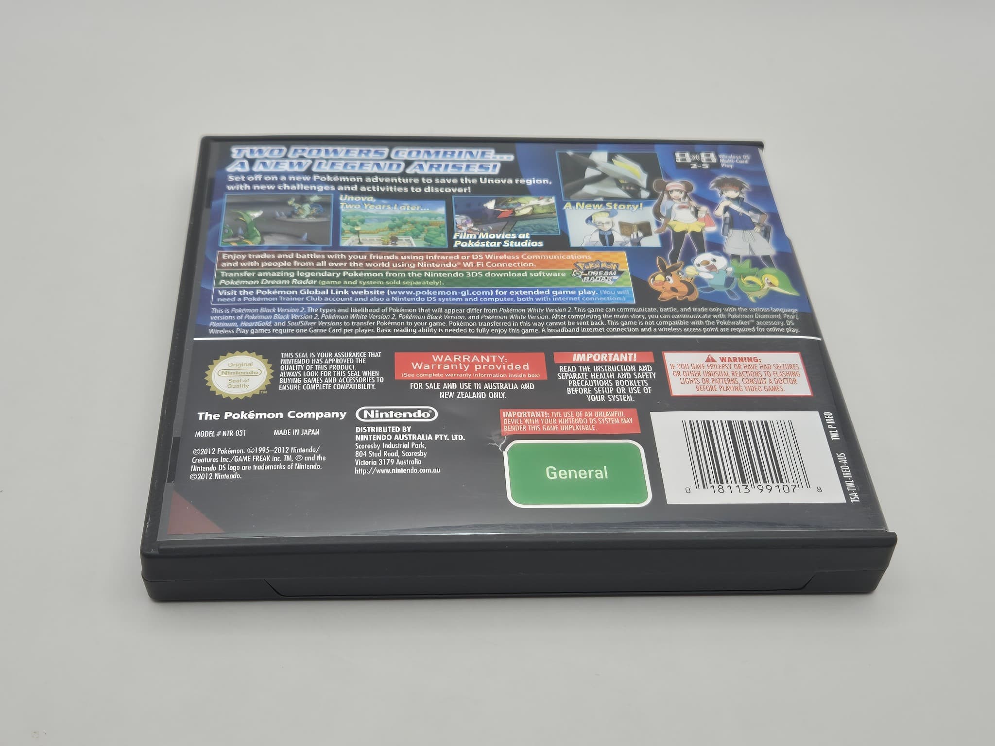 Pokémon Black Version 2 Nintendo DS Authentic — photo 3 of 6