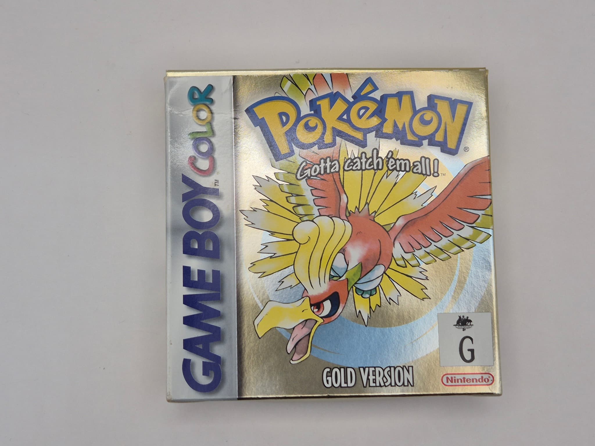 Pokémon Gold Version (Game Boy Color, PAL) - Boxed with Manual — photo 4 of 17