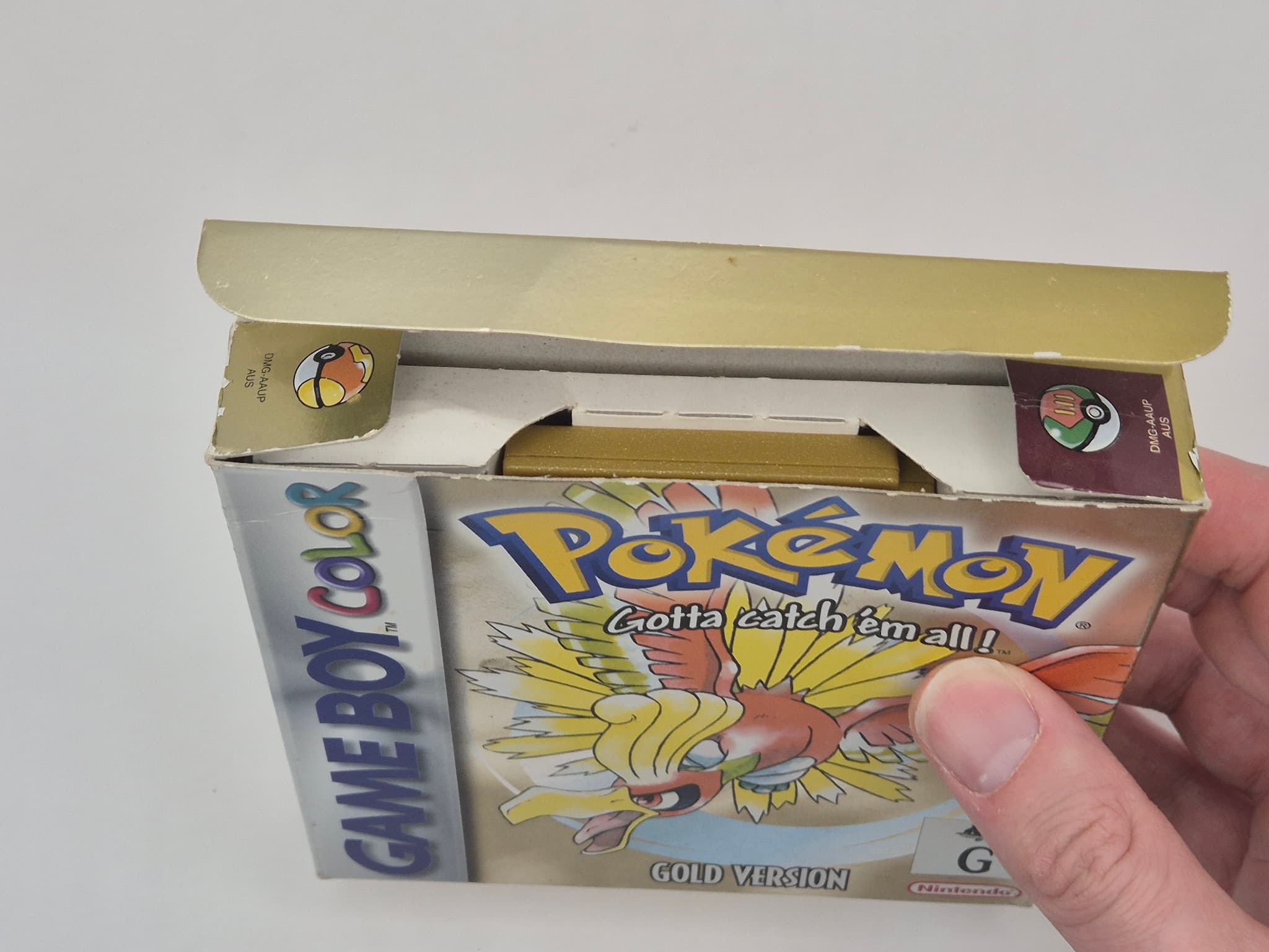 Pokémon Gold Version (Game Boy Color, PAL) - Boxed with Manual — photo 14 of 17