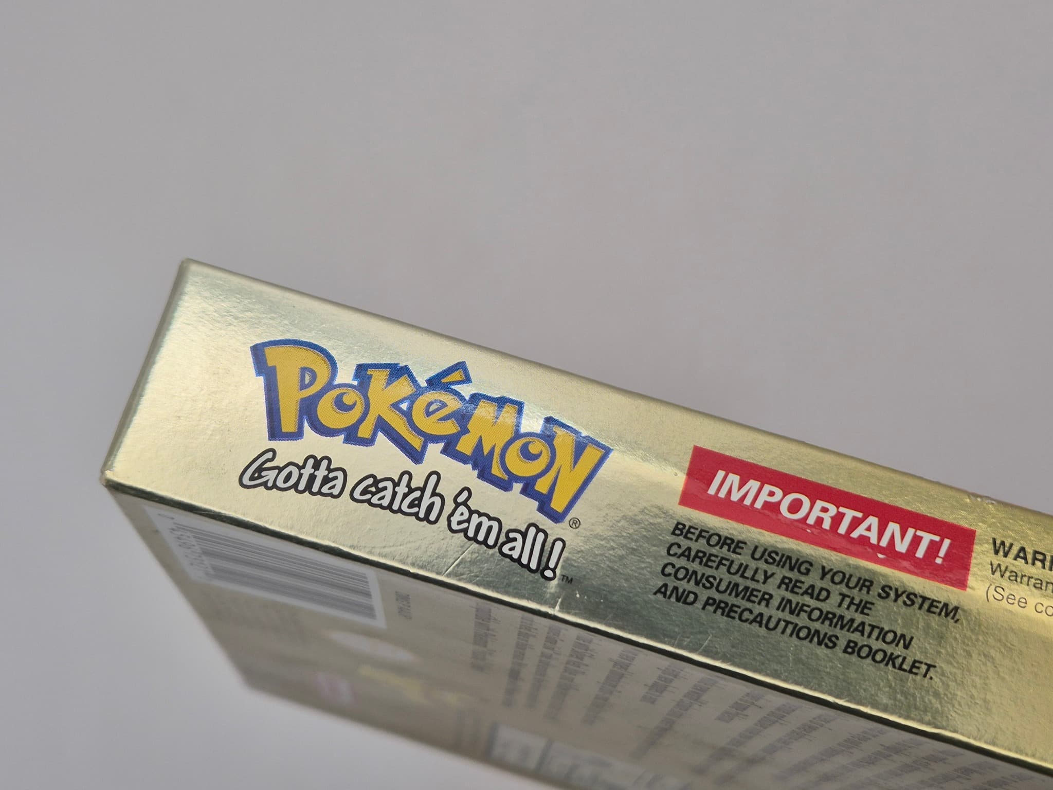 Pokémon Gold Version (Game Boy Color, PAL) - Boxed with Manual — photo 17 of 17