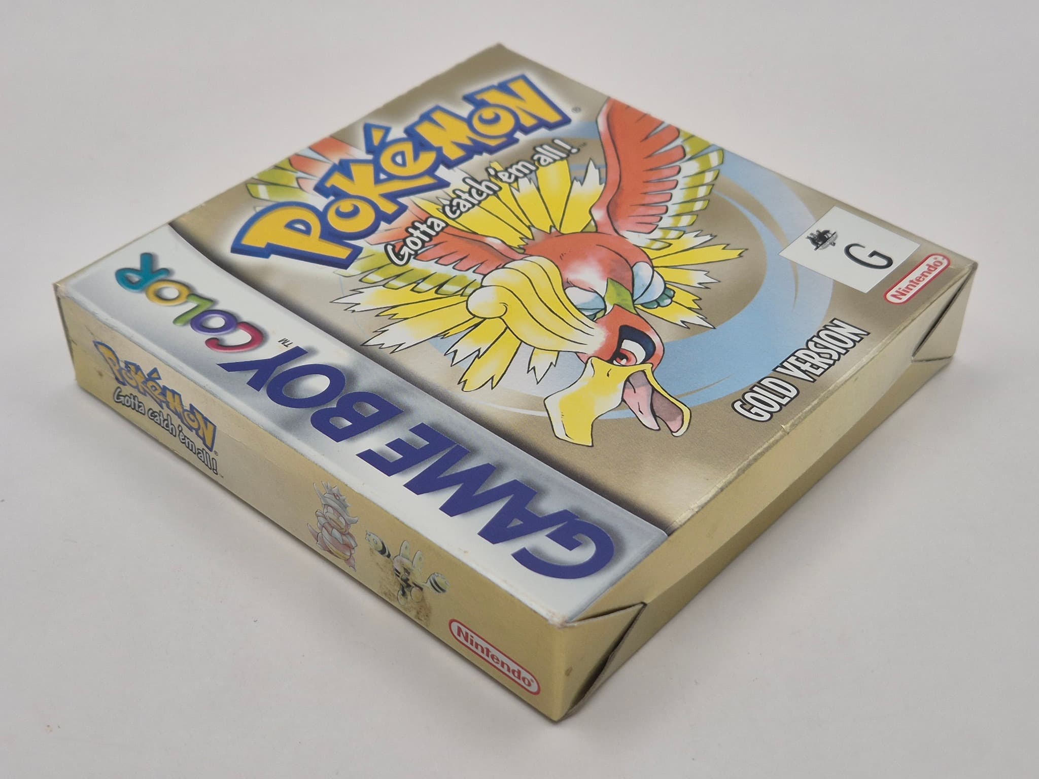 Pokémon Gold Version (Game Boy Color, PAL) - Boxed with Manual — photo 2 of 17
