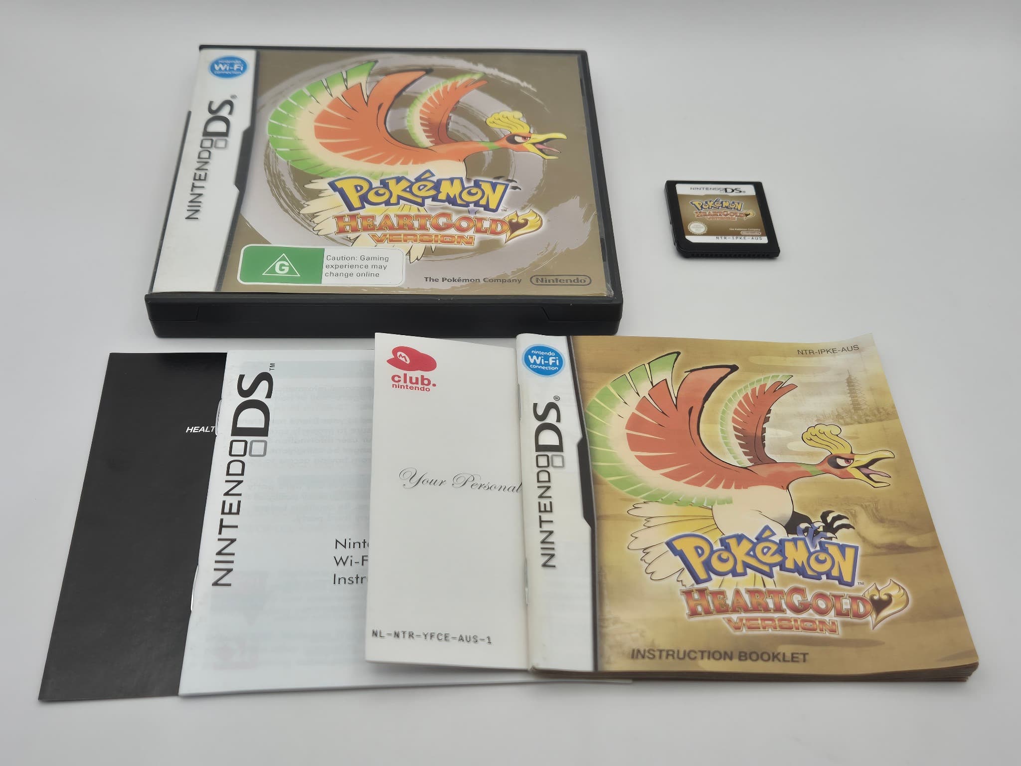 Pokémon HeartGold Version Nintendo DS PAL Authentic — photo 1 of 6