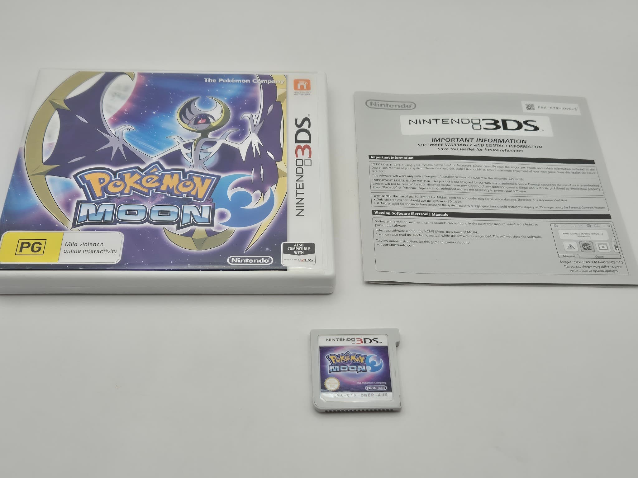 Pokémon Moon Nintendo 3DS Authentic Australian Version — photo 4 of 6