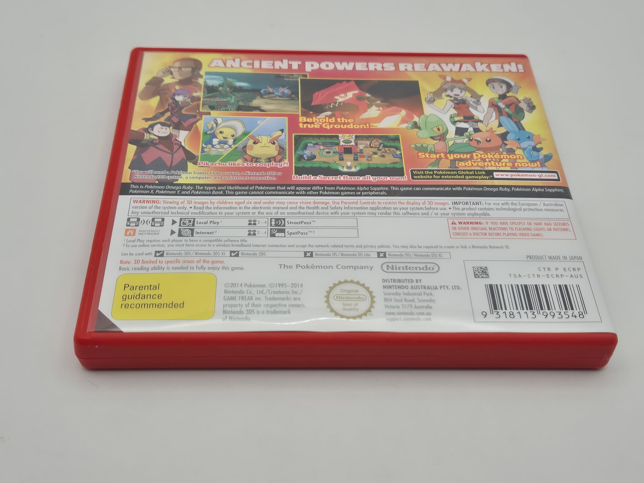 Pokémon Omega Ruby for Nintendo 3DS PAL Authentic — photo 3 of 6
