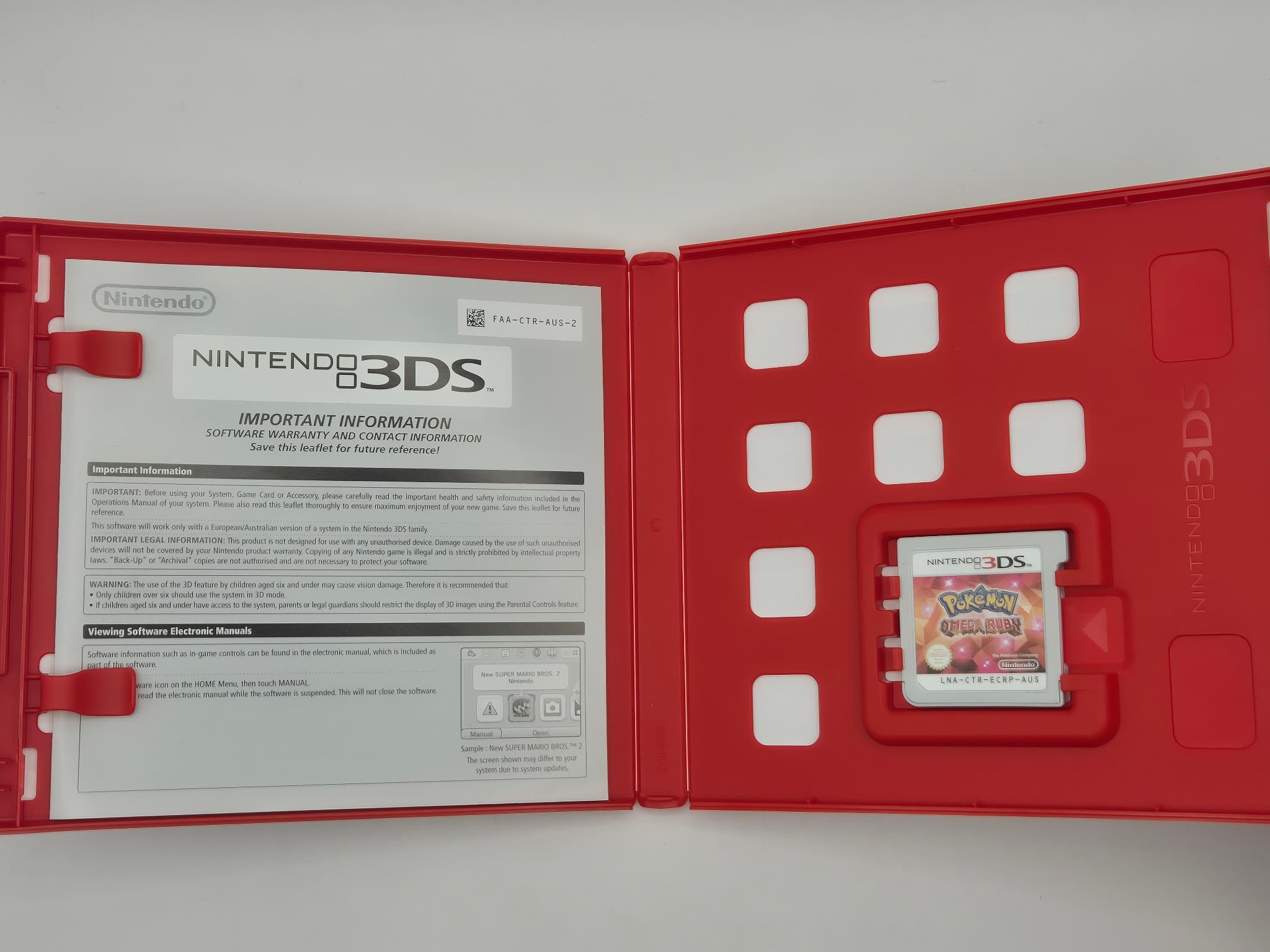 Pokémon Omega Ruby for Nintendo 3DS PAL Authentic — photo 4 of 6