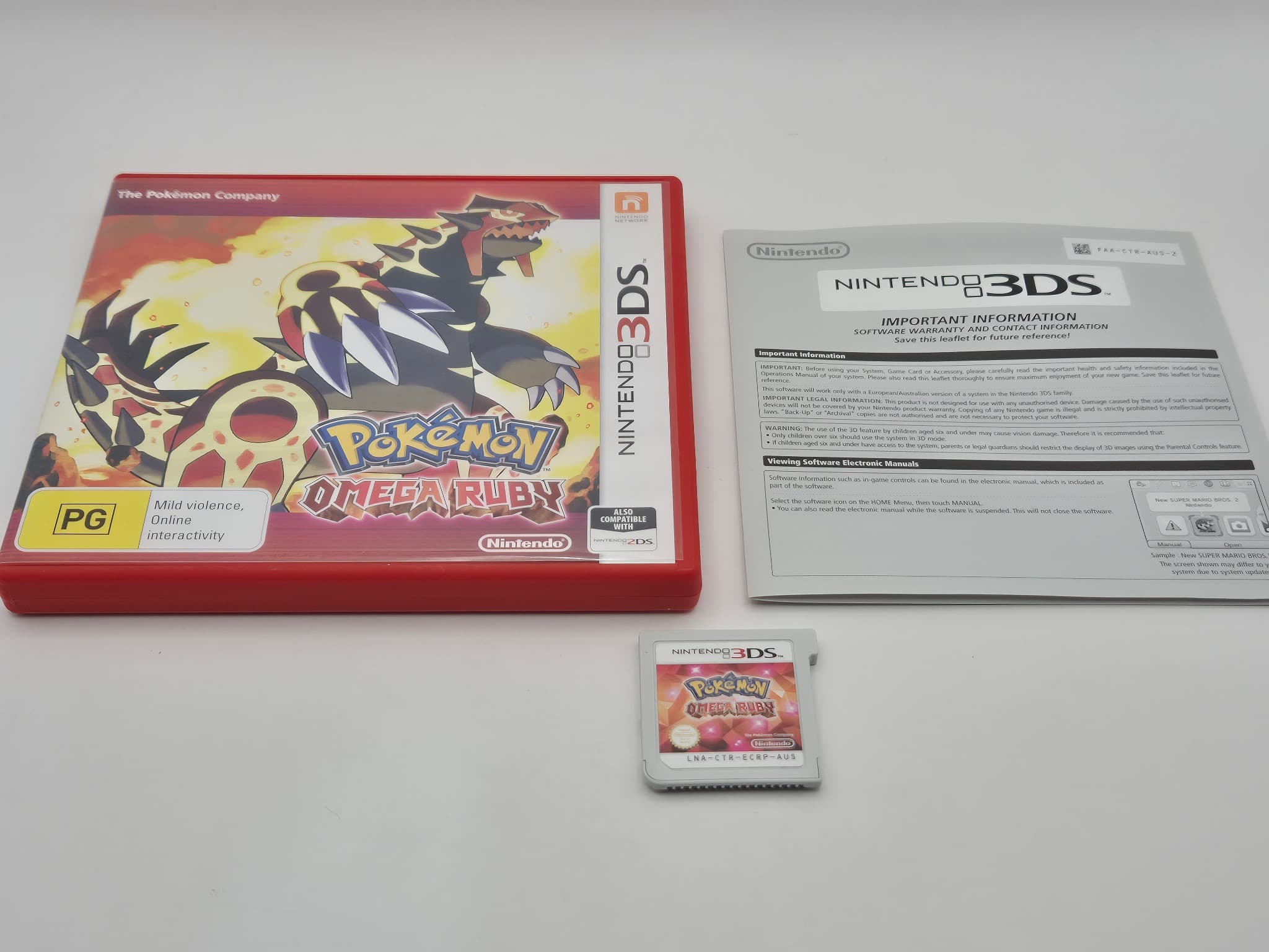 Pokémon Omega Ruby for Nintendo 3DS PAL Authentic — photo 1 of 6