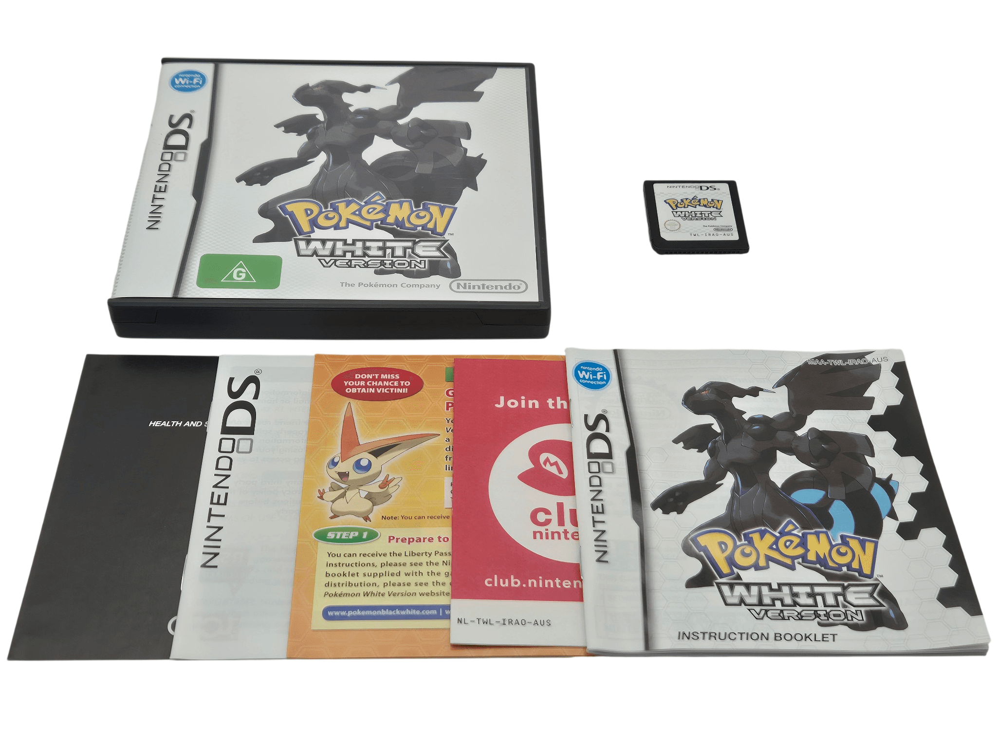 Pokémon White Version (Nintendo DS, Australian PAL Version) — photo 1 of 6