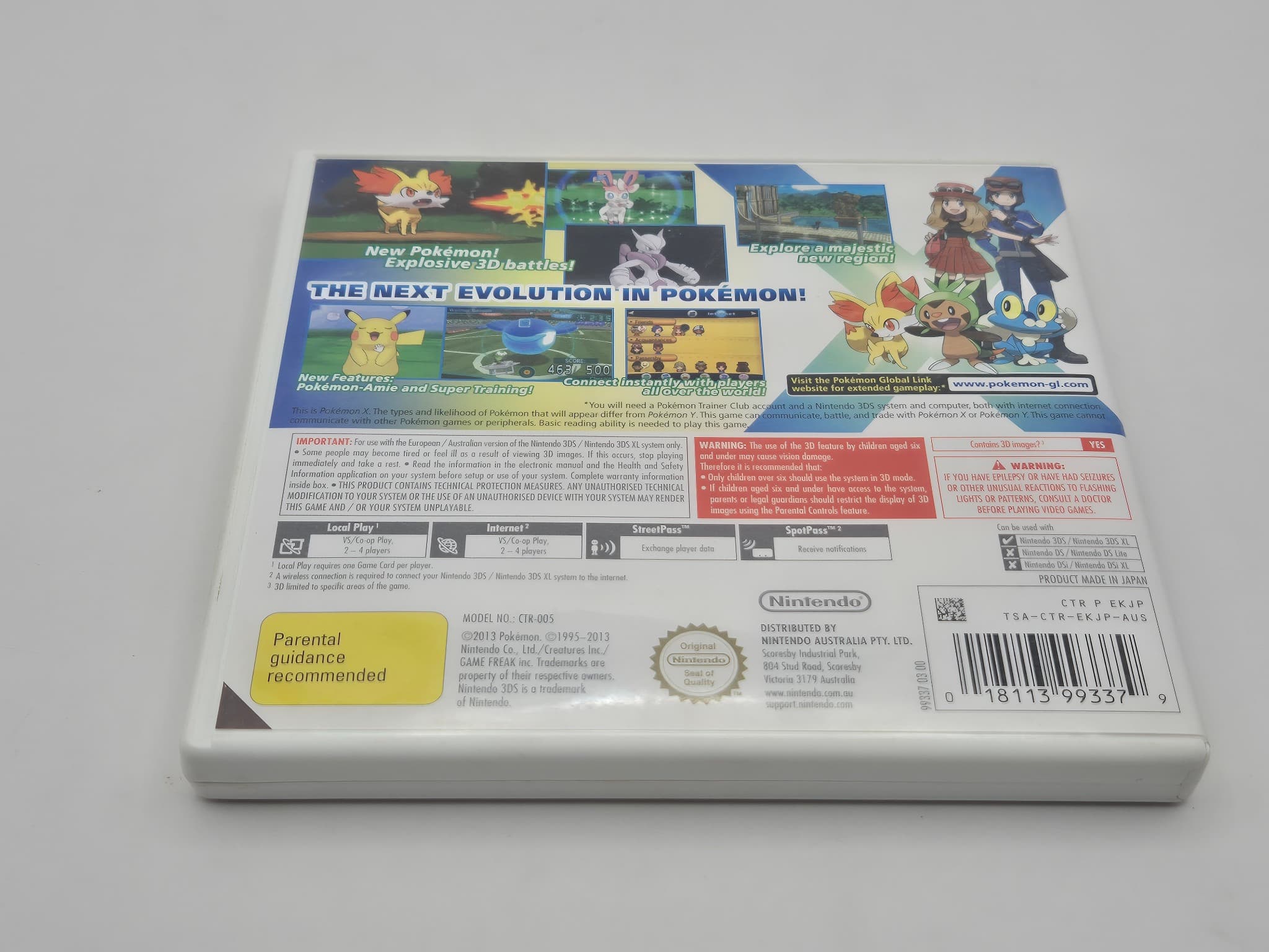 Pokémon X Nintendo 3DS Authentic PAL Game — photo 3 of 6
