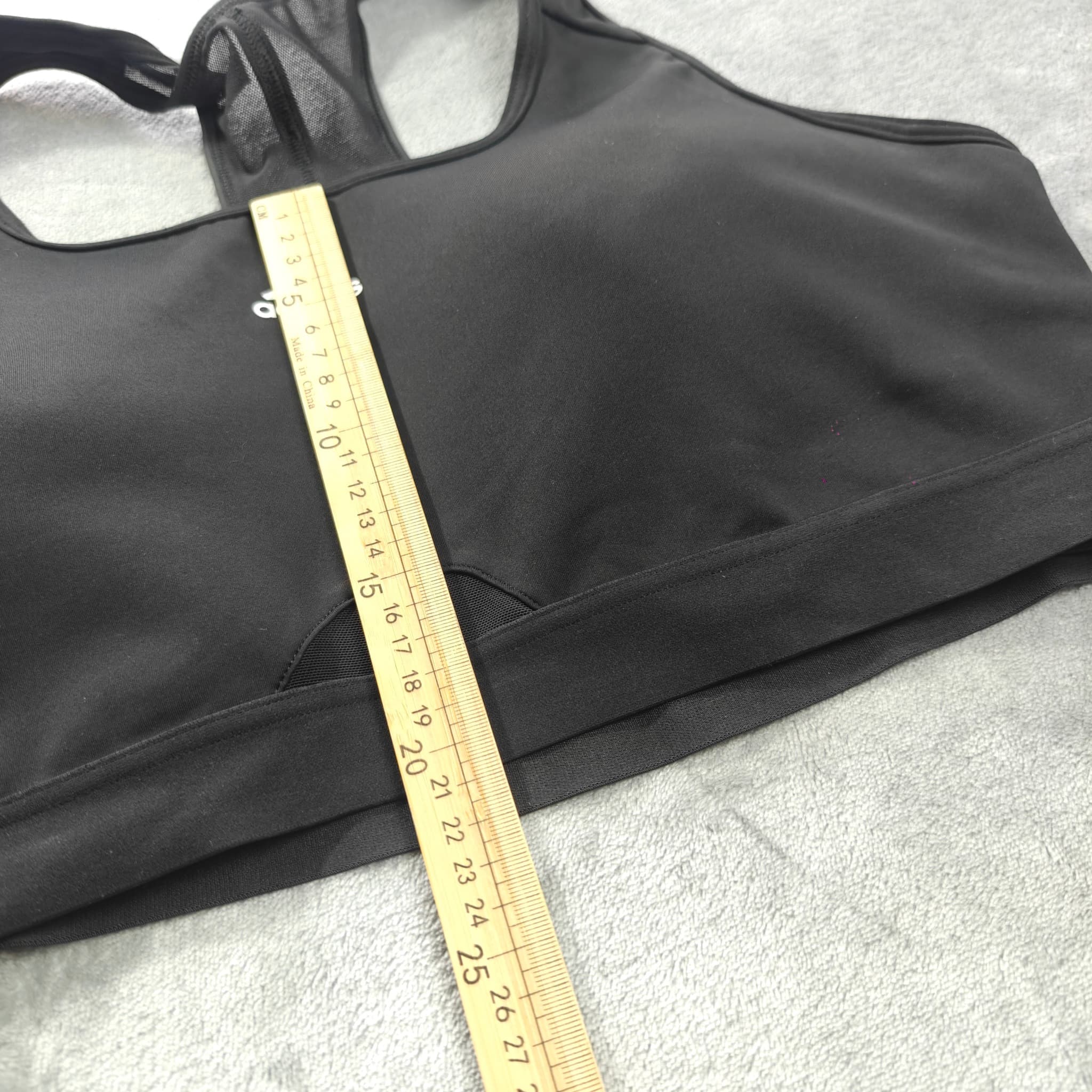 Adidas Women's Black Mesh Racerback Sports Bra Size S — photo 2 of 5