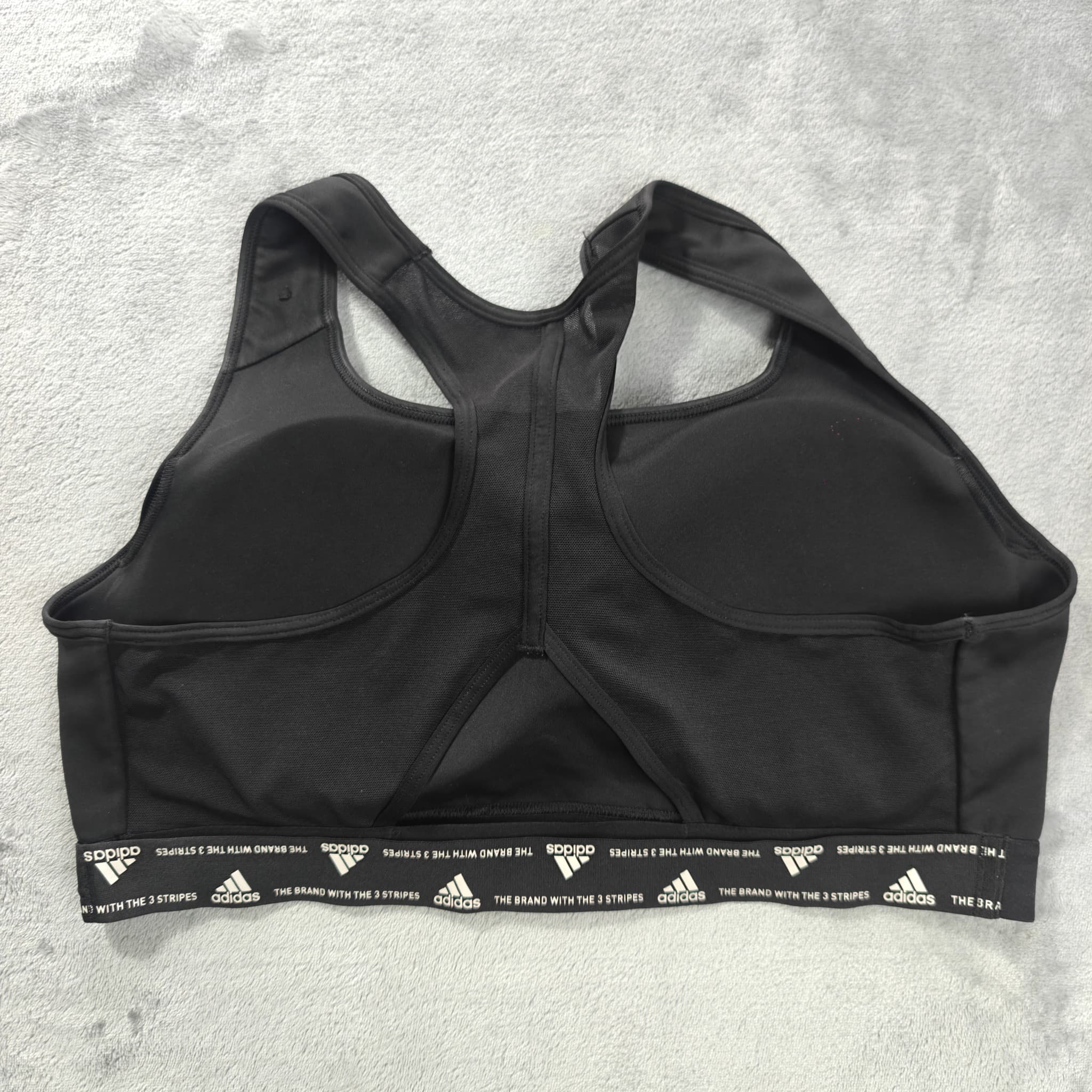 Adidas Women's Black Mesh Racerback Sports Bra Size S — photo 5 of 5