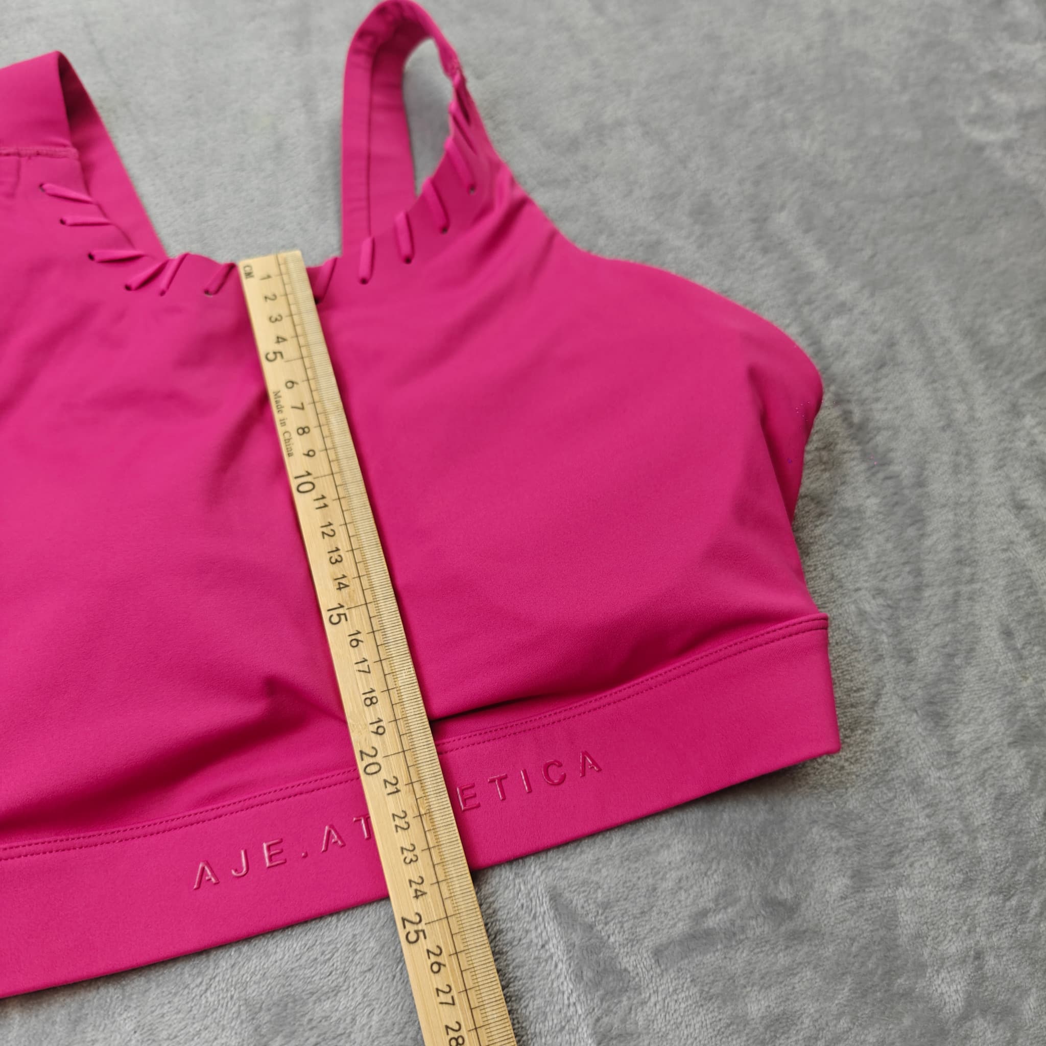 Aje Athletica High Neck Sports Bra Woman's Size 10 - Pink Workout — photo 3 of 8