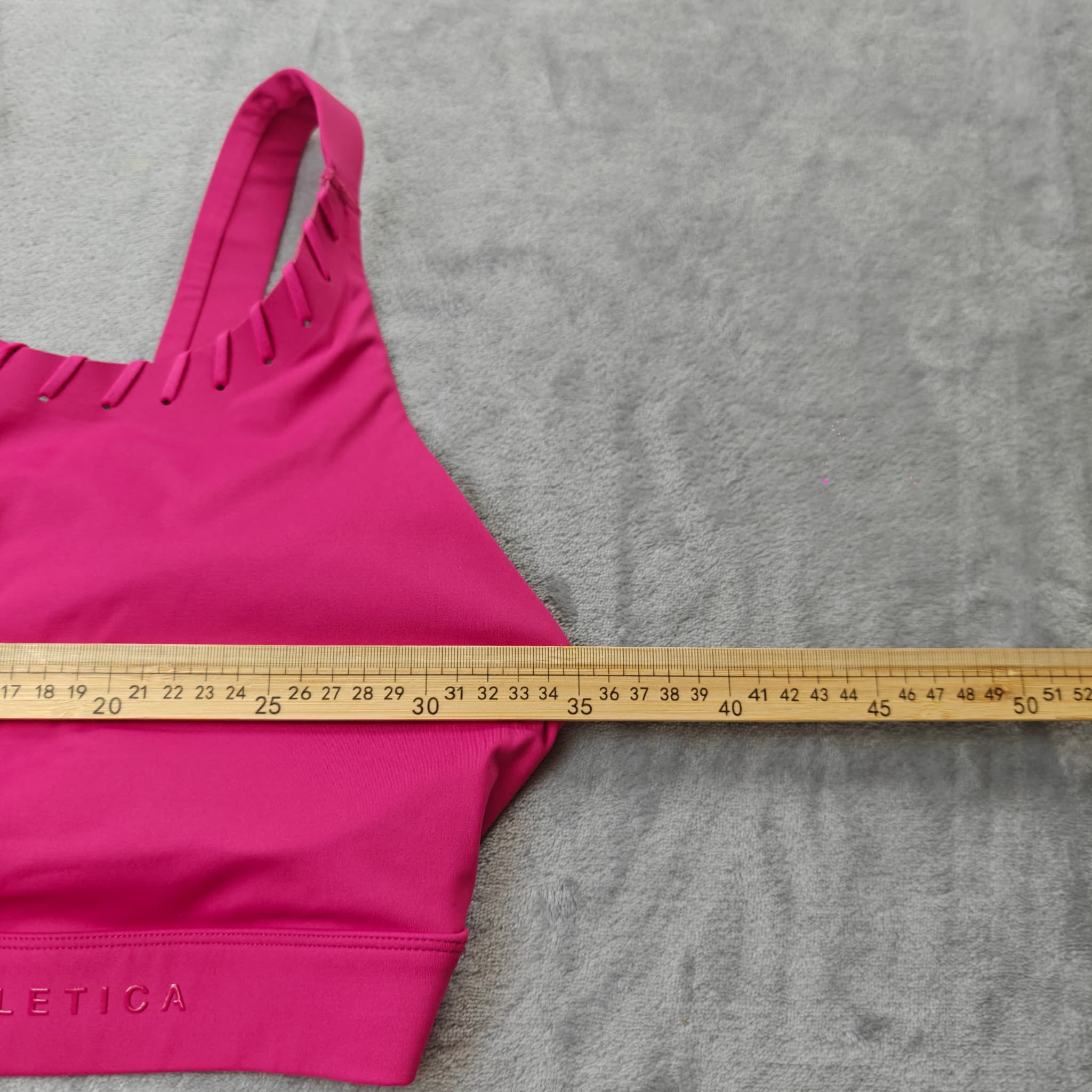 Aje Athletica High Neck Sports Bra Woman's Size 10 - Pink Workout — photo 5 of 8