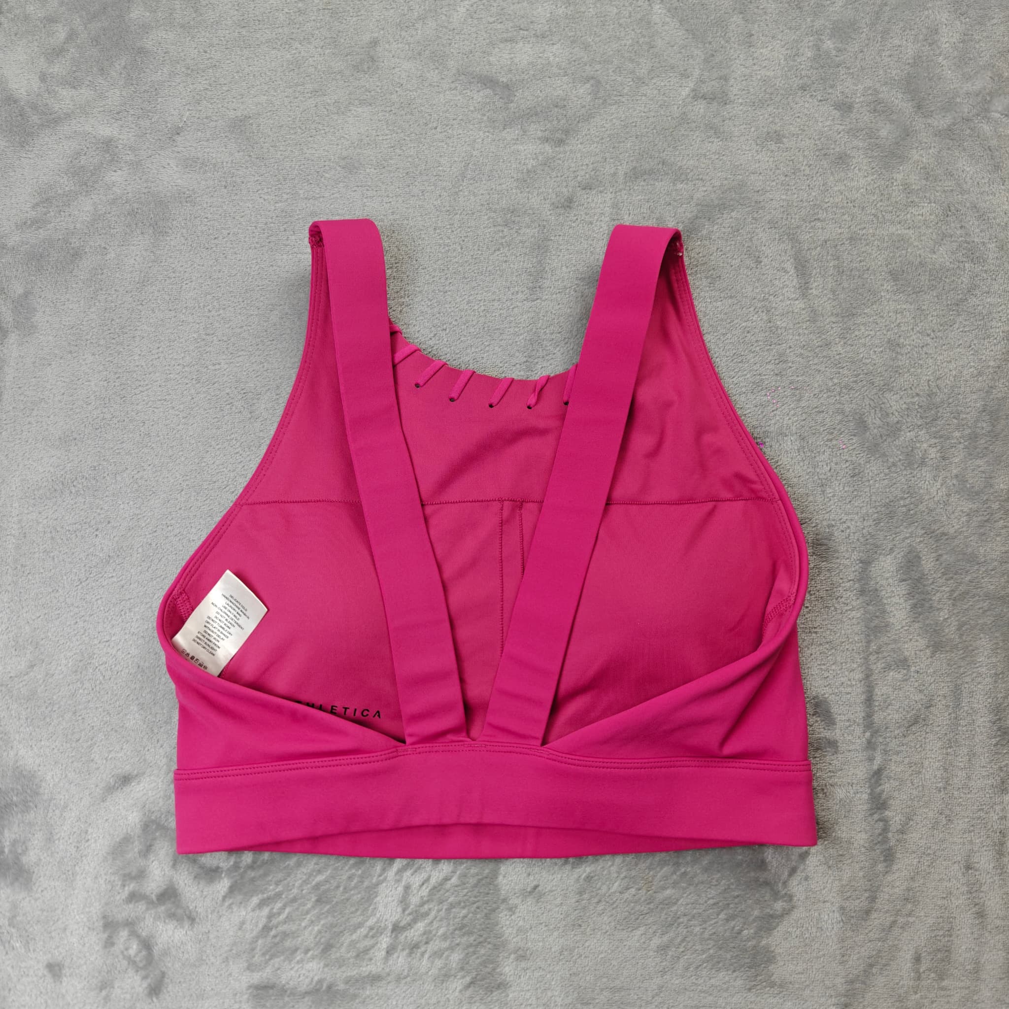 Aje Athletica High Neck Sports Bra Woman's Size 10 - Pink Workout — photo 8 of 8