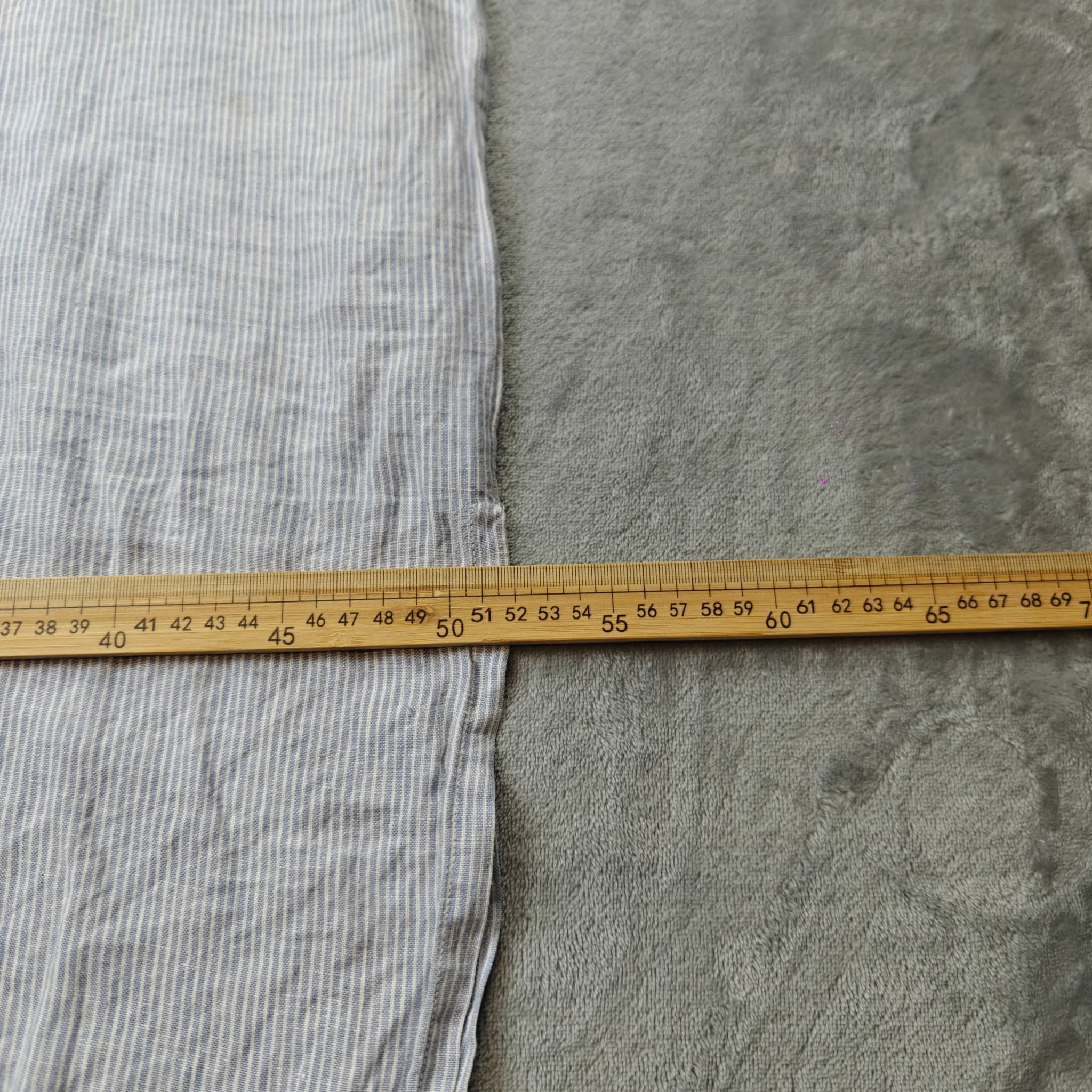 Assembly Label Women's Blue & White Striped 100% Linen Slip Dress Size 6 — photo 5 of 9