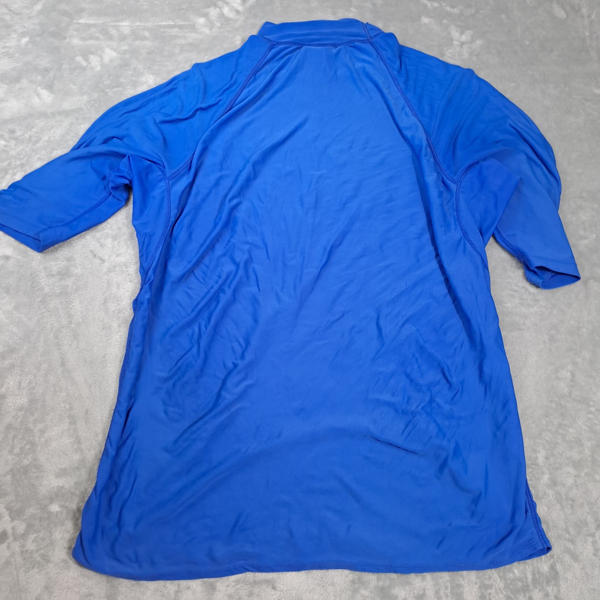 Billabong Men's Blue Short Sleeve Rash Guard Surf Shirt — photo 2 of 4