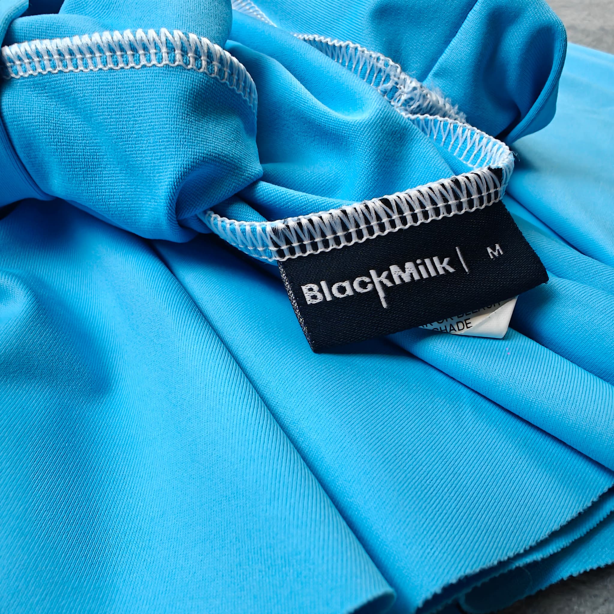 BlackMilk Bright Blue Performance Skater Skirt — photo 2 of 7