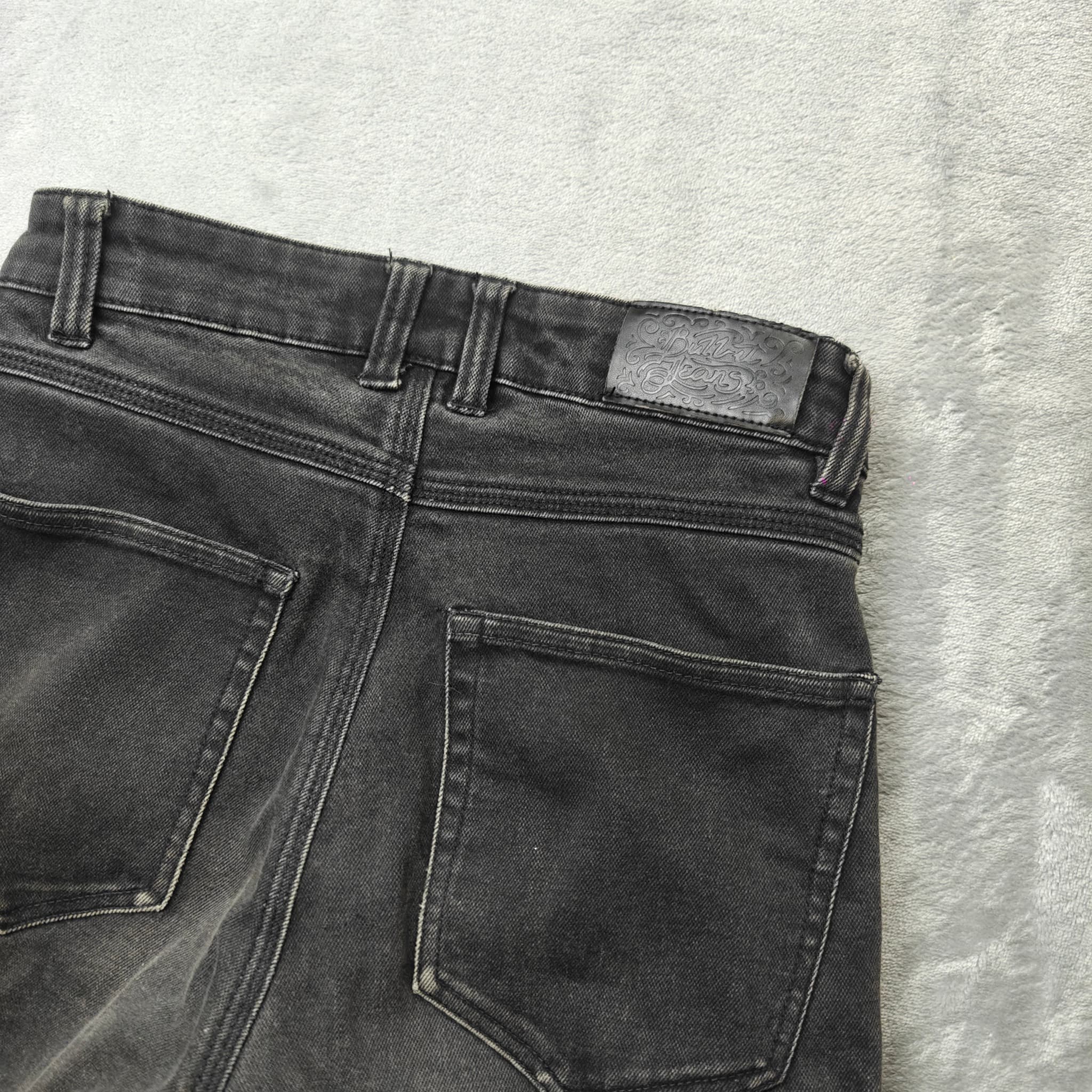 Bull-it Washed Denim Jeans Woman's Black Motorcycle Riding Gear — photo 9 of 10