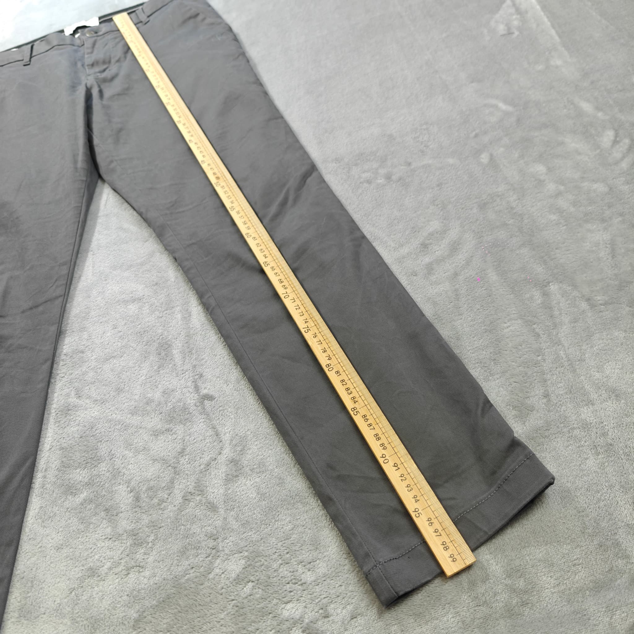 Calvin Klein Jeans Jeans Jeans Men's Slim Fit Chino Pants Grey Size 32 — photo 5 of 7