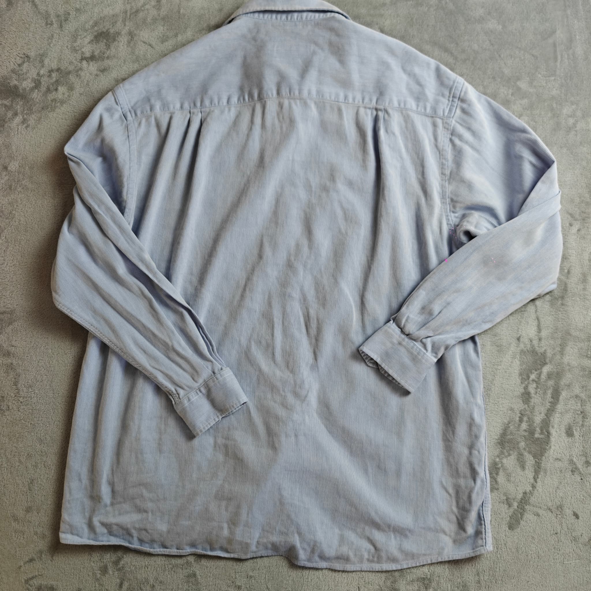 Country Road Men's Long Sleeve Button-Up Shirt Light Blue Size M — photo 8 of 8