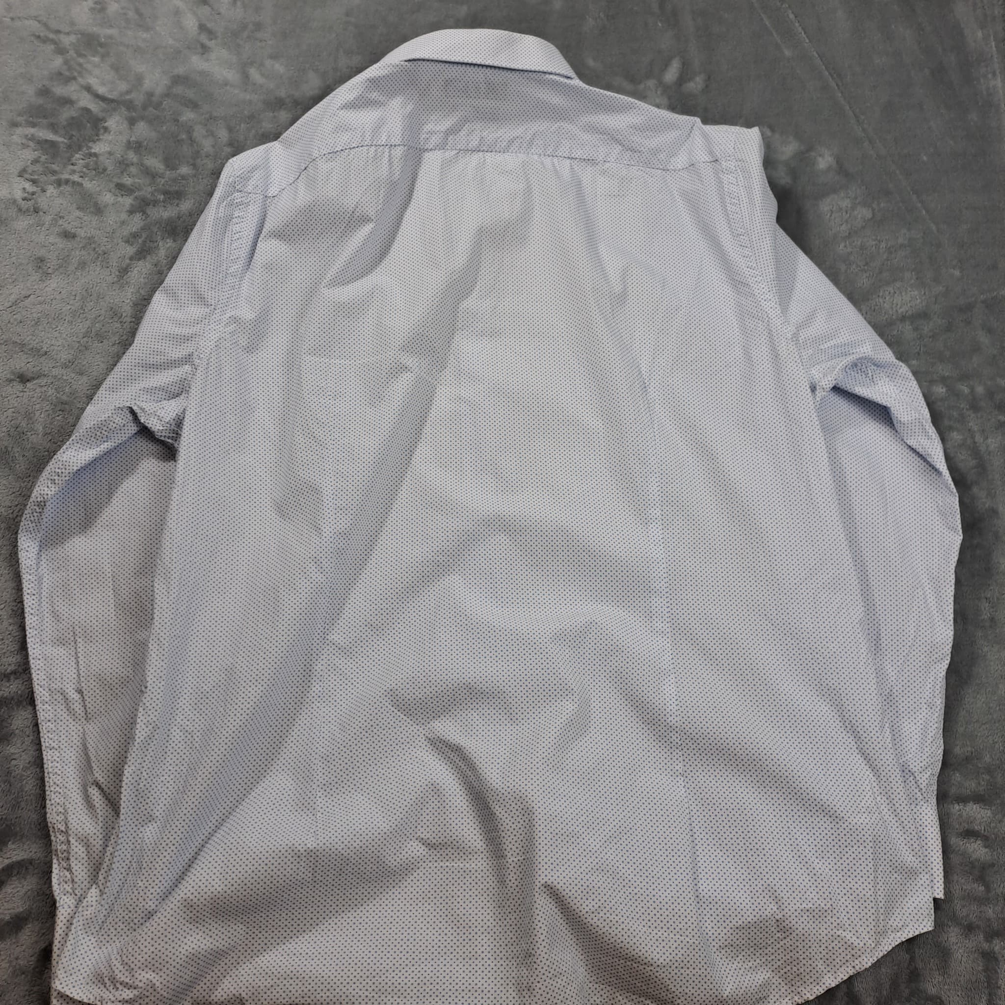 Country Road Men's Slim Fit Egyptian Cotton Dot Print Shirt XXL — photo 5 of 7