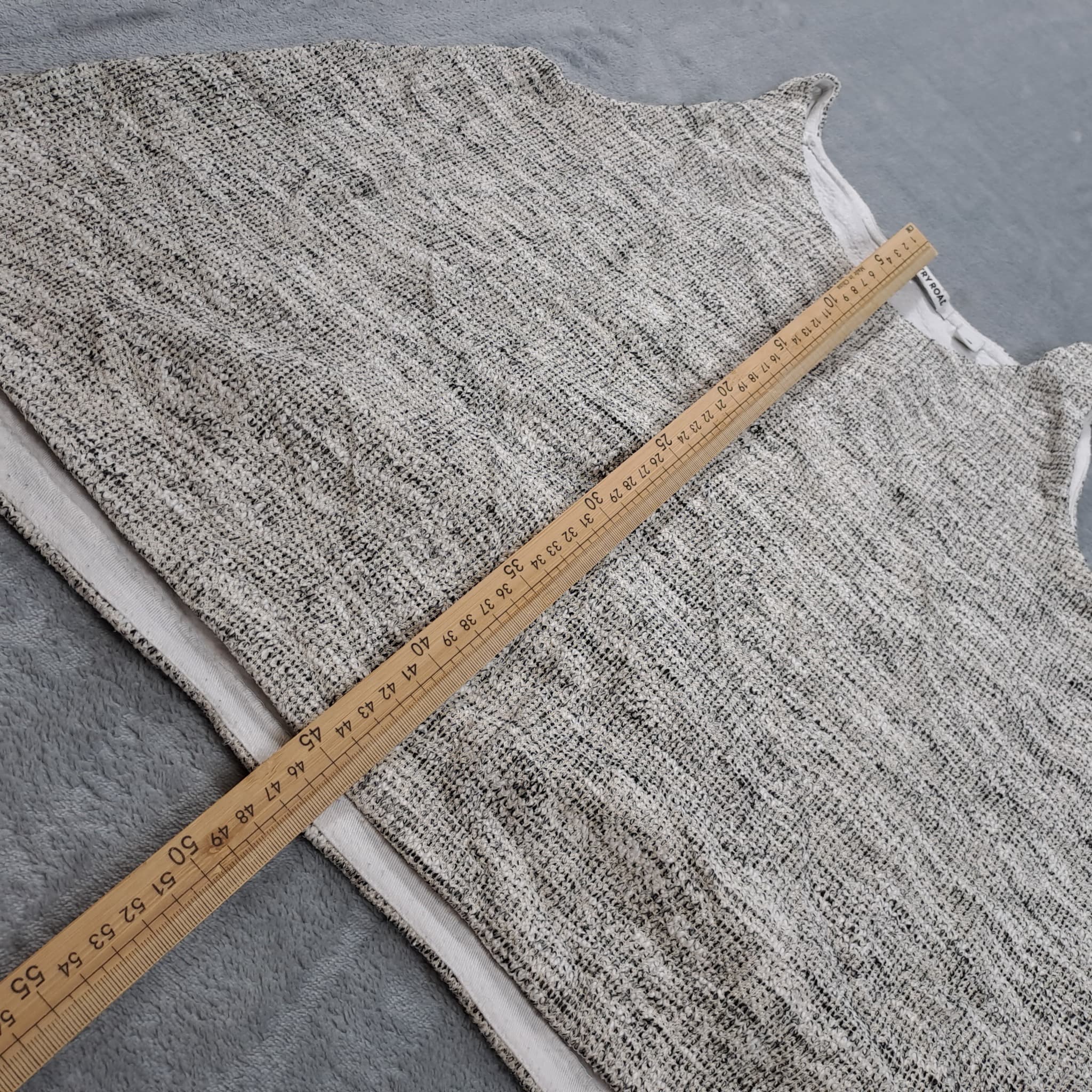 COUNTRY ROAD Textured Knit Tank Top Women's Size XS Beige Black Size — photo 8 of 9