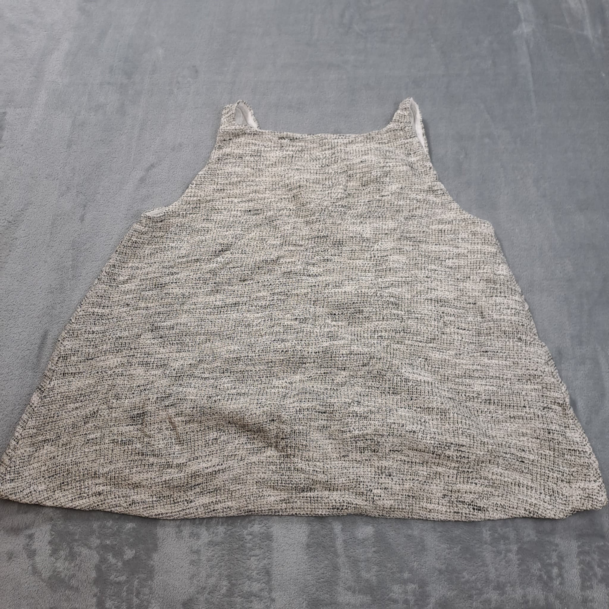 COUNTRY ROAD Textured Knit Tank Top Women's Size XS Beige Black Size — photo 9 of 9